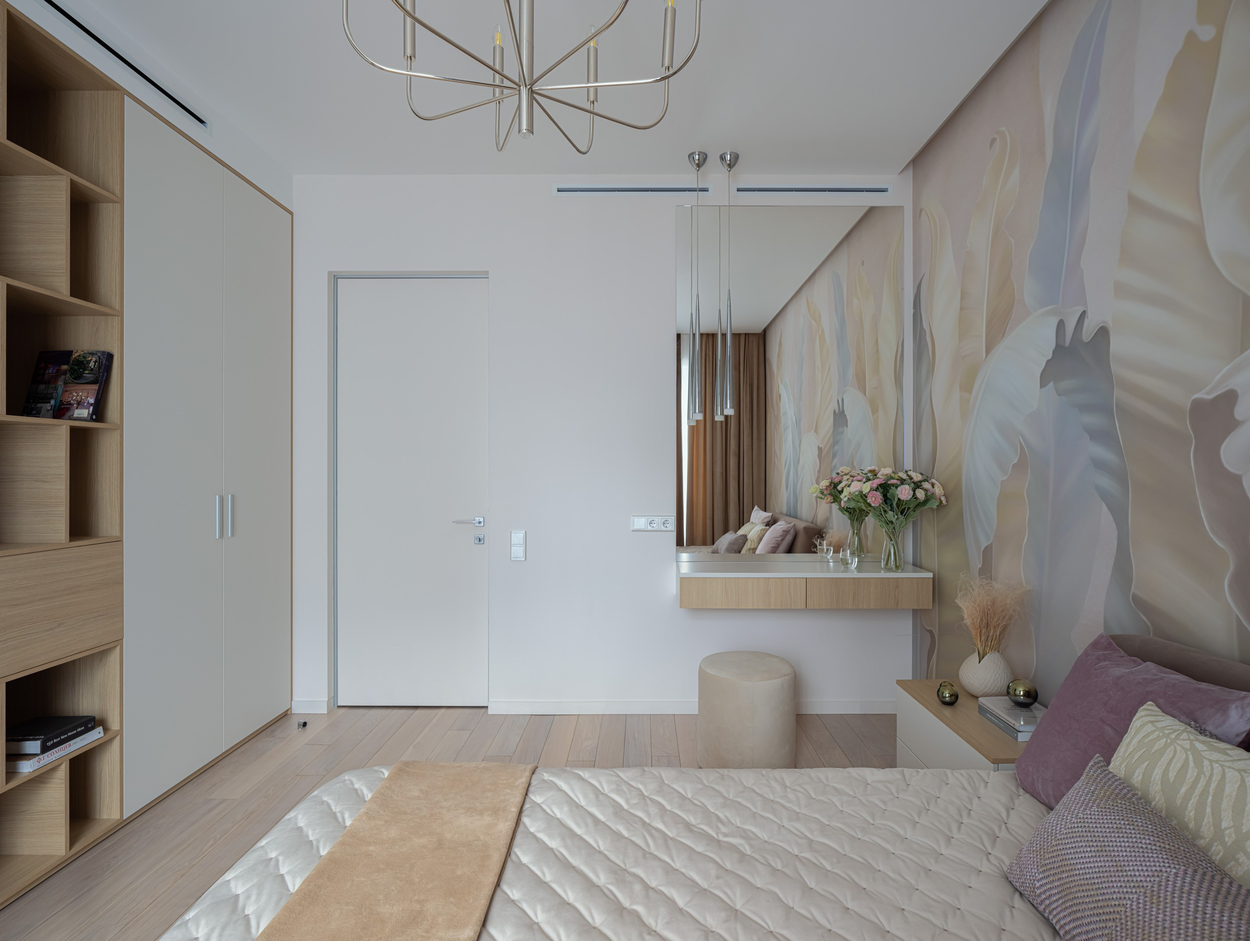 Квартира по проекту Миллер Вероники в КД Forum City. Коваль Илья — Интерьерный и архитектурный фотограф