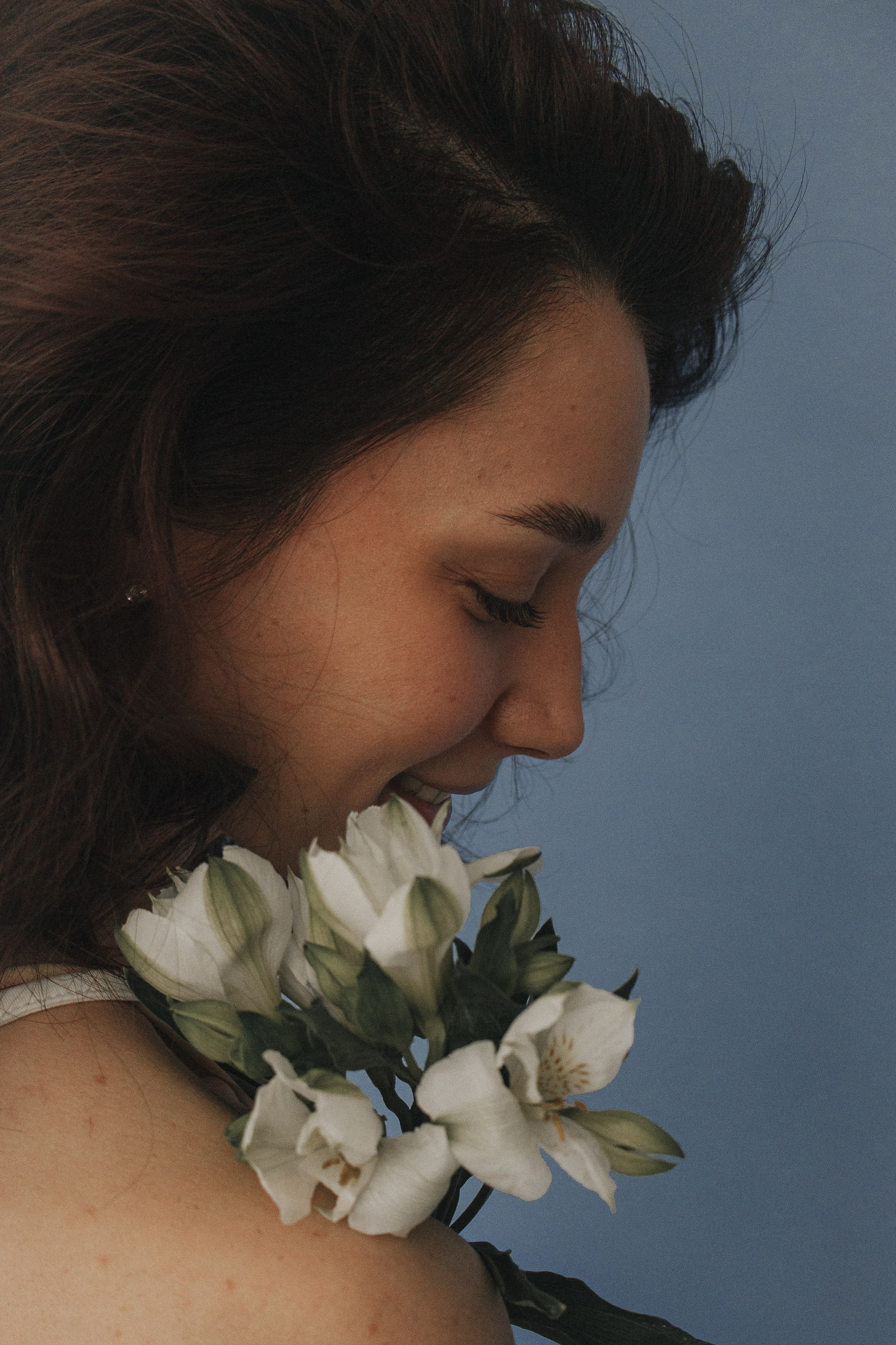 Софья. Весенняя фотосессия в студии. Семейный и женский фотограф Москва Юлия Левада