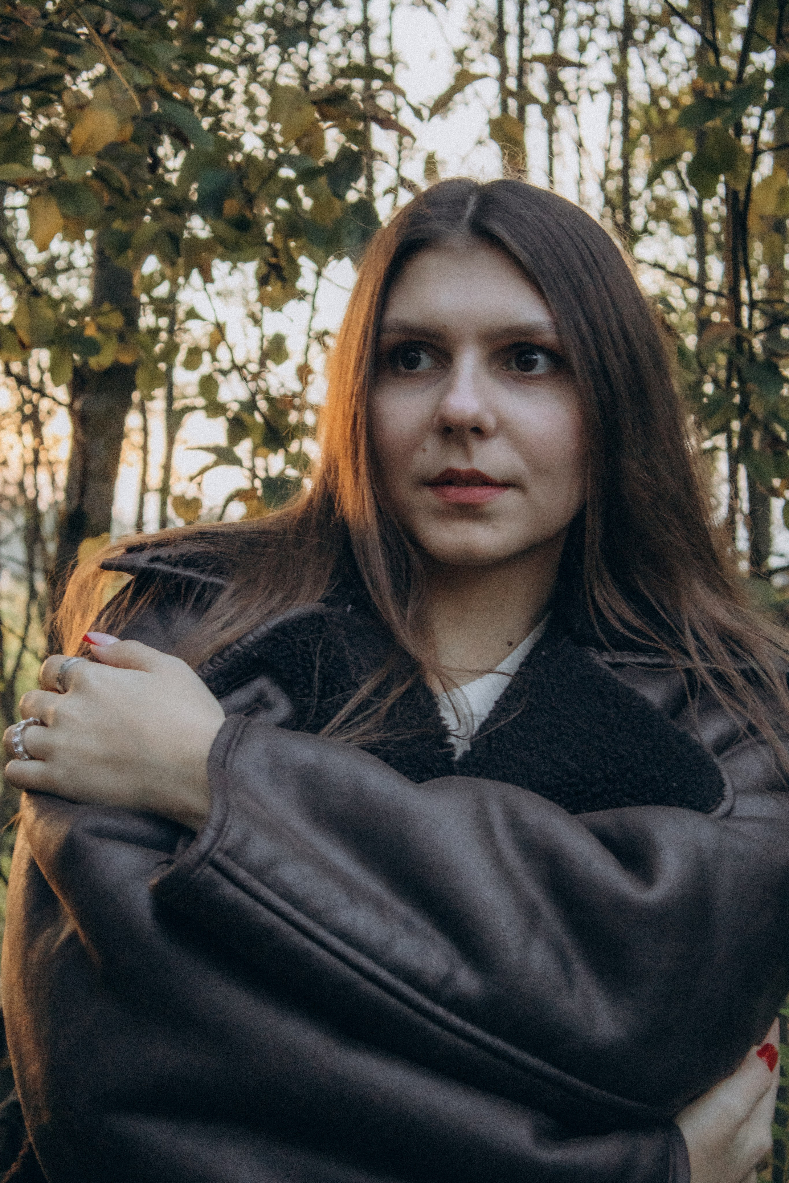 Лера. Осенняя фотосессия в лесу. Юлия Левада Семейный и женский фотограф