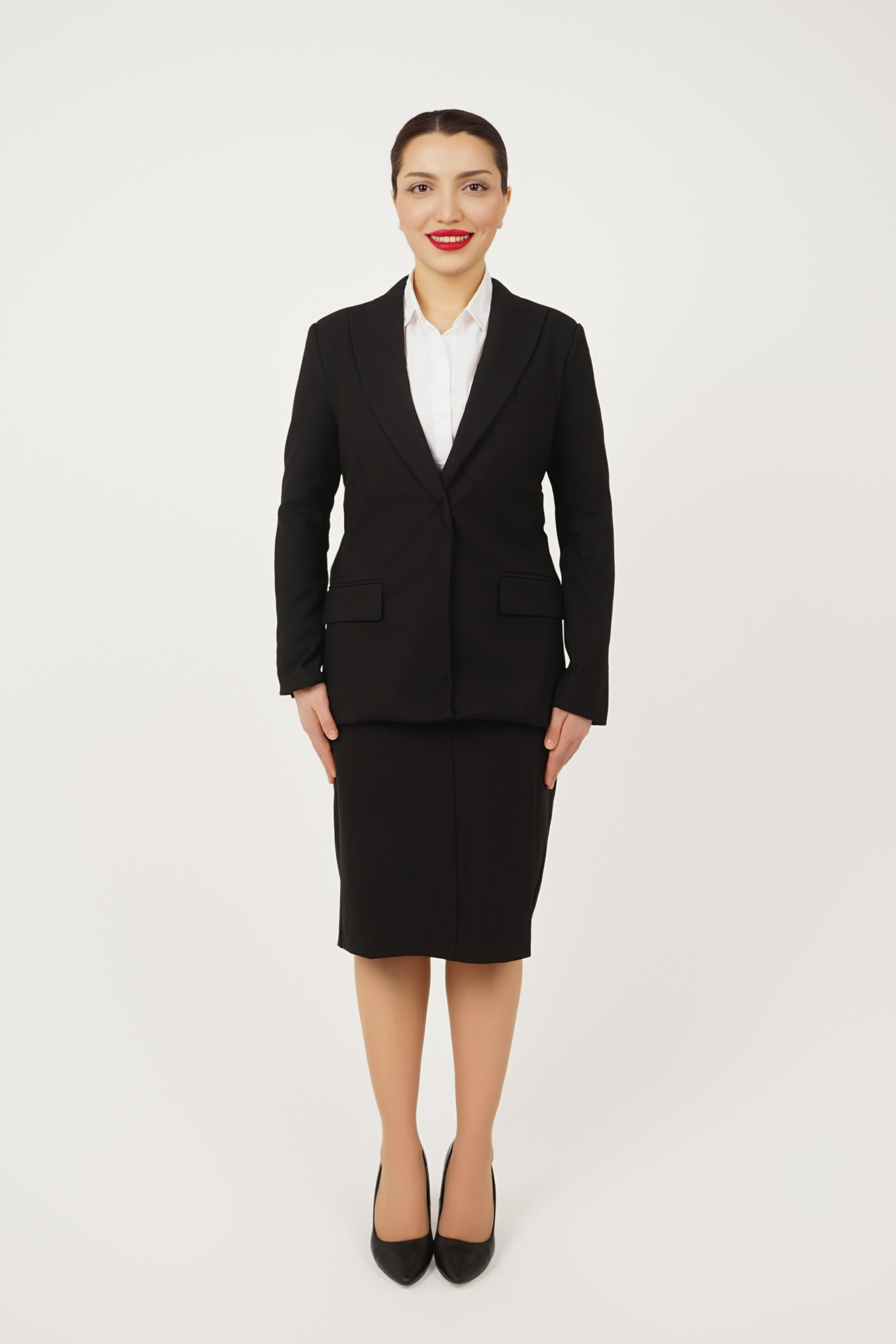 Съёмка для резюме Emirates / Etihad и др. Женский фотограф в Химках Алёна Ленёва