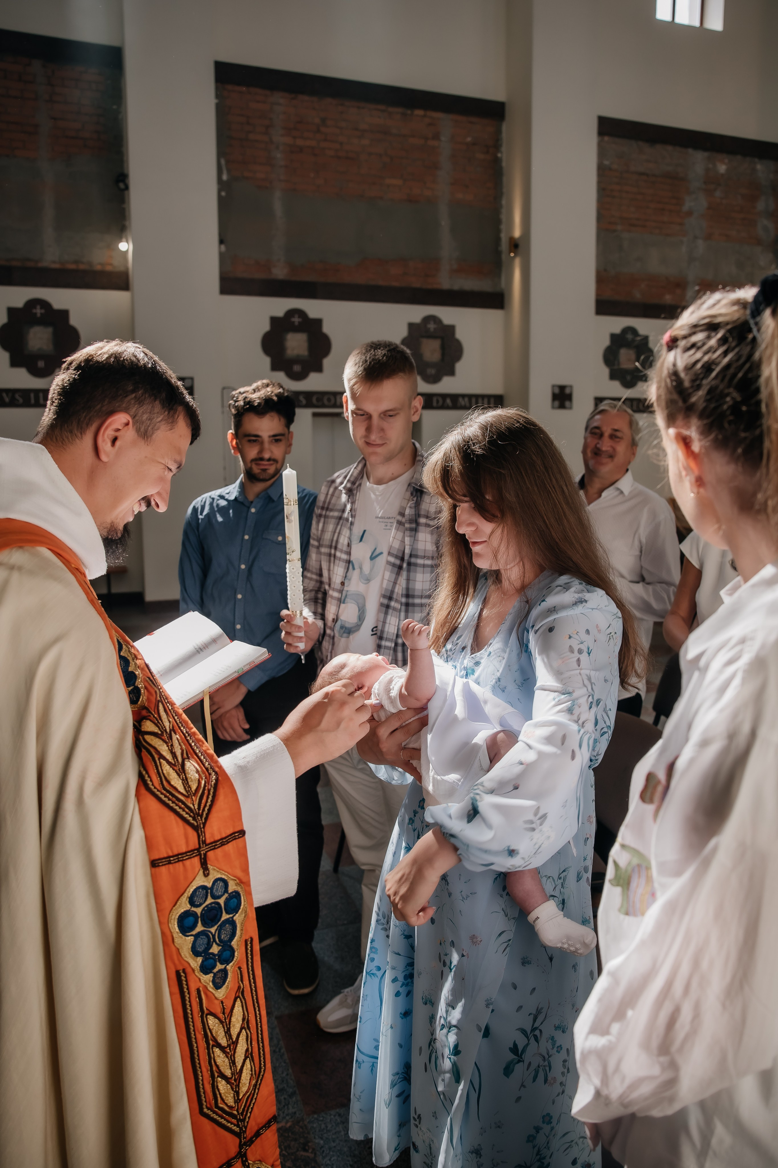 Крещение Святослава. Костёл святого Франциска. Фотограф ВИКА МЕДУЗА