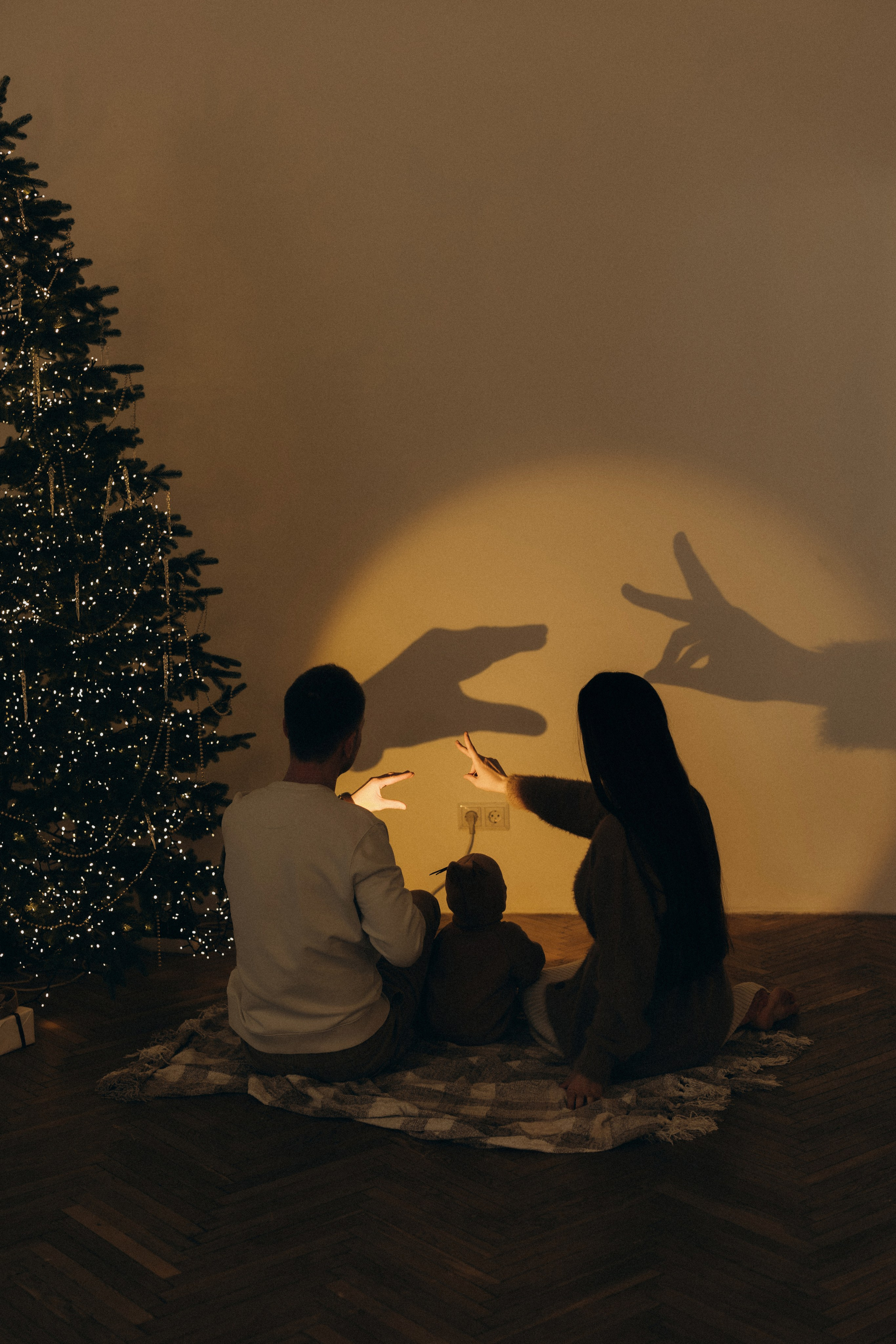 Семейная новогодняя фотосессия. Фотограф Москва Виктория-Антуанетта