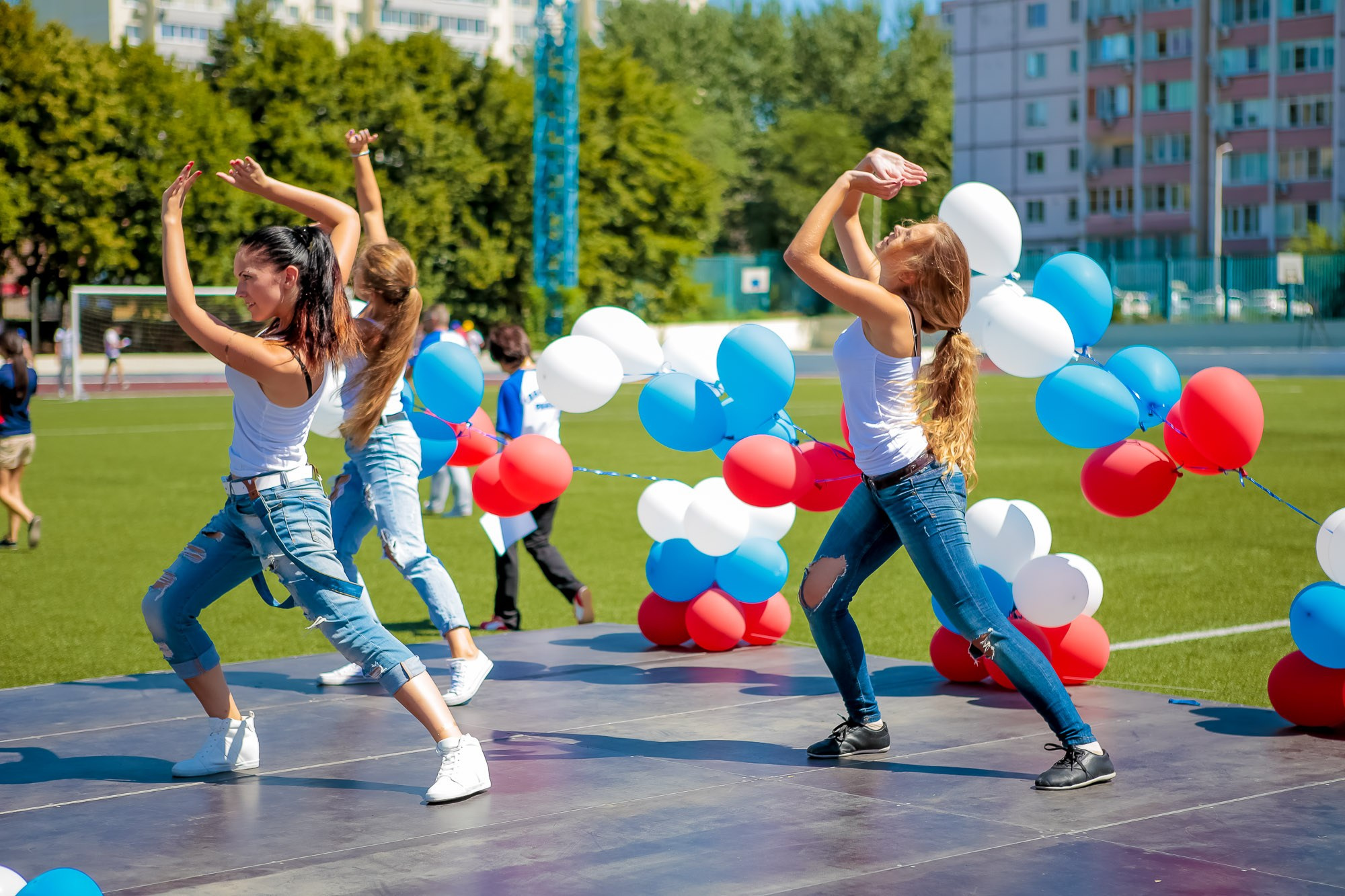 День Физкульт. Максим Матвийченко и Виктория Басова профессионалы своего дела