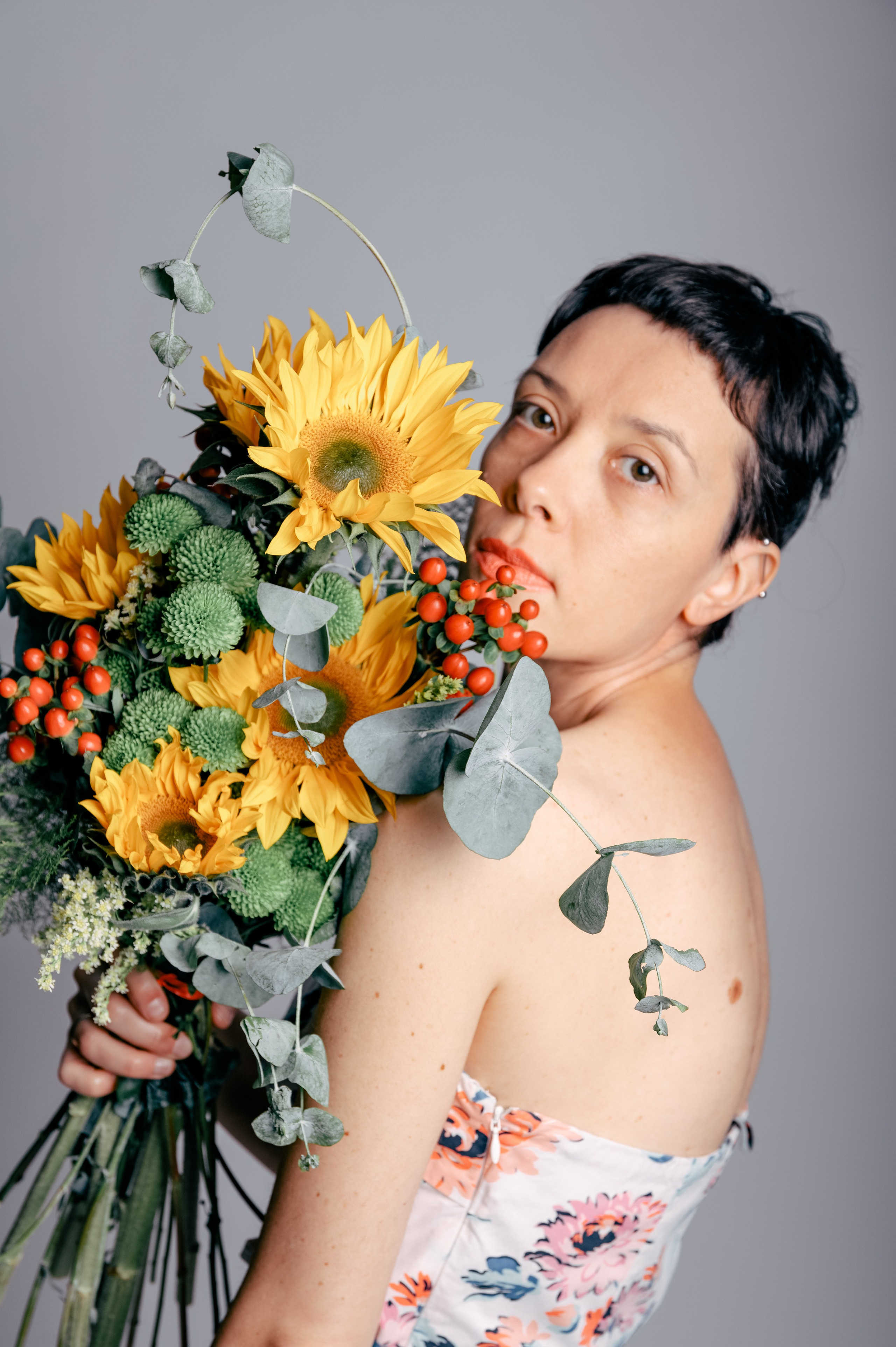 Danijela. Flowers. Art-photographer Ira Wind