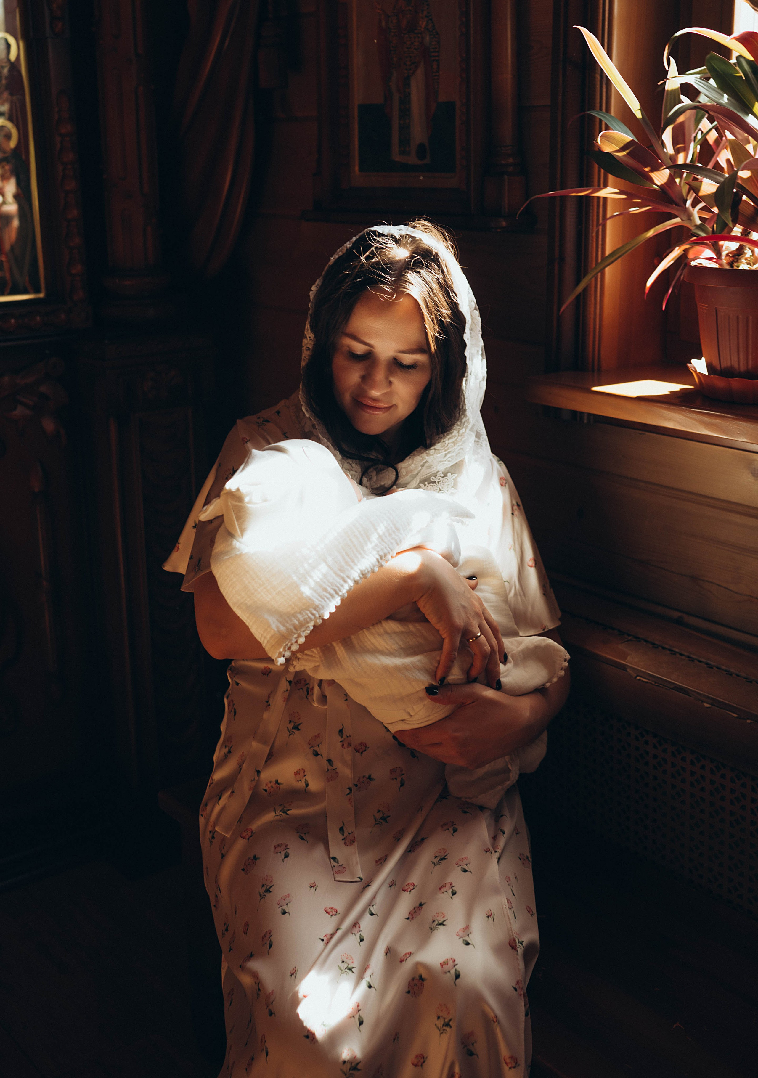 Таинство Крещения Федора. Семейный и детский фотограф в Белгороде Ольга Сорока