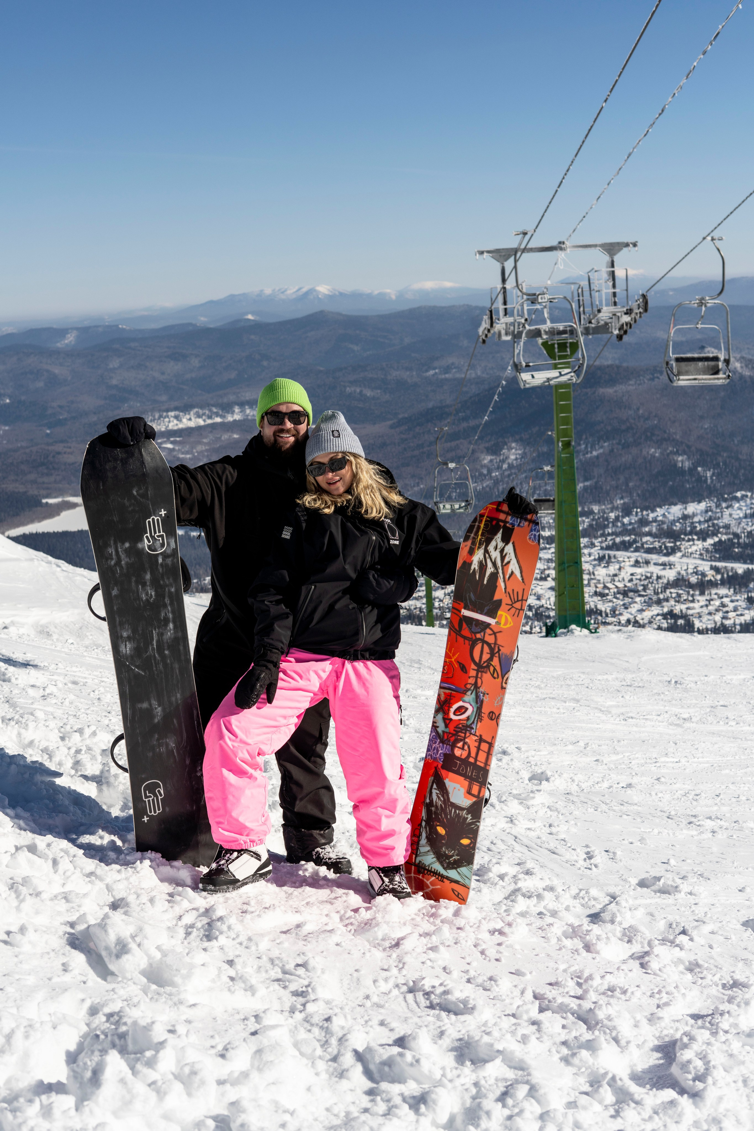 Фотосессия на вершине. Анастасия Паршукова — фотограф Шерегеш Новосибирск