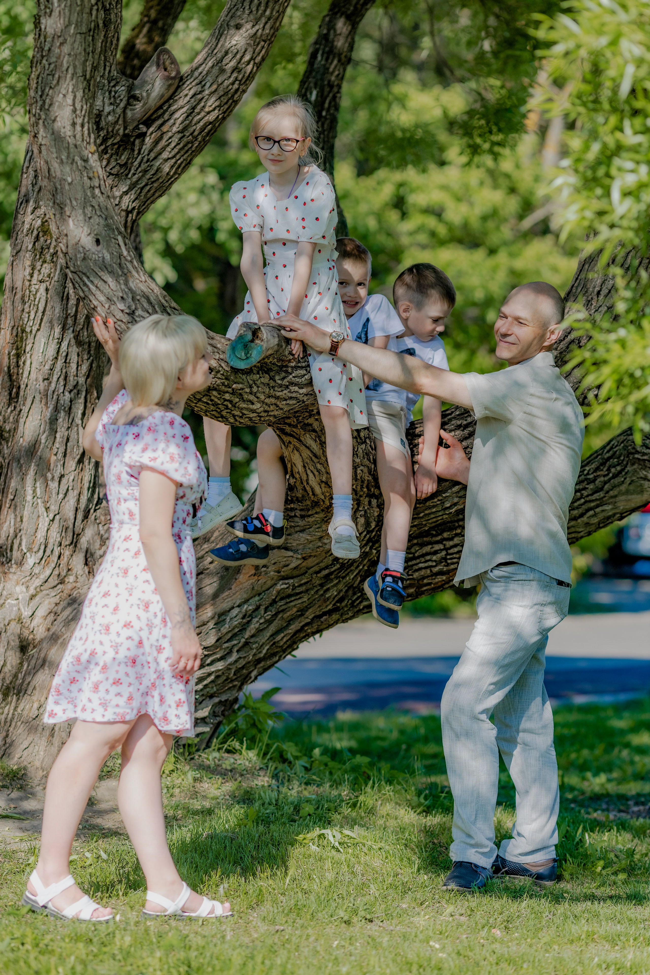 Семейная фотопрогулка для Марии. Детский и семейный фотограф Евгения Вахнеева Москва Зеленоград