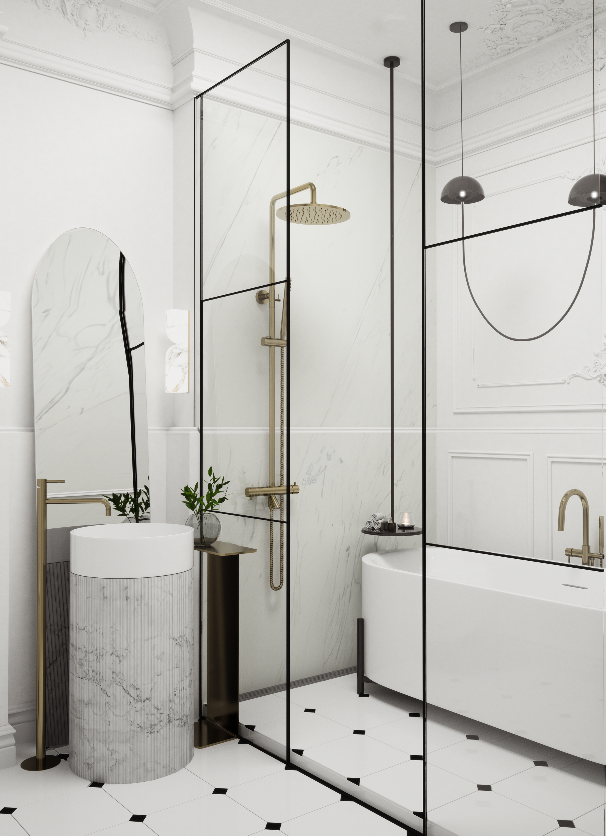 Г. Москва 2-комнатная квартира 65 кв. м. Дизайнер интерьеров г. Москва Ольга Богданова