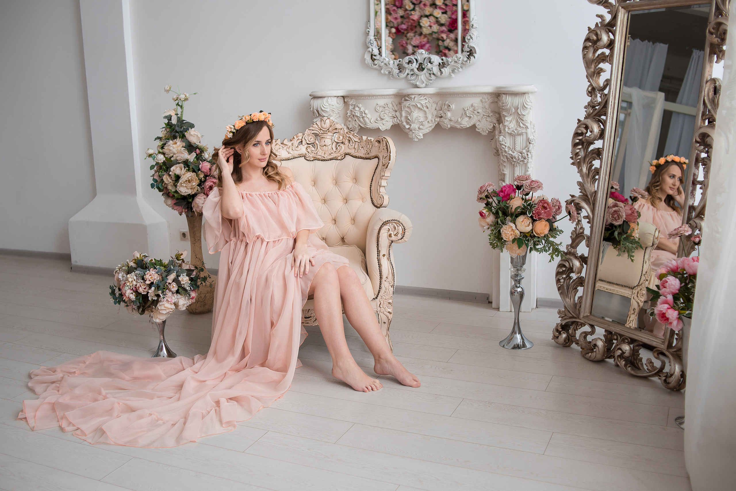 В ожидании чуда. Семейный и детский фотограф в Москве Тихонова Ксения