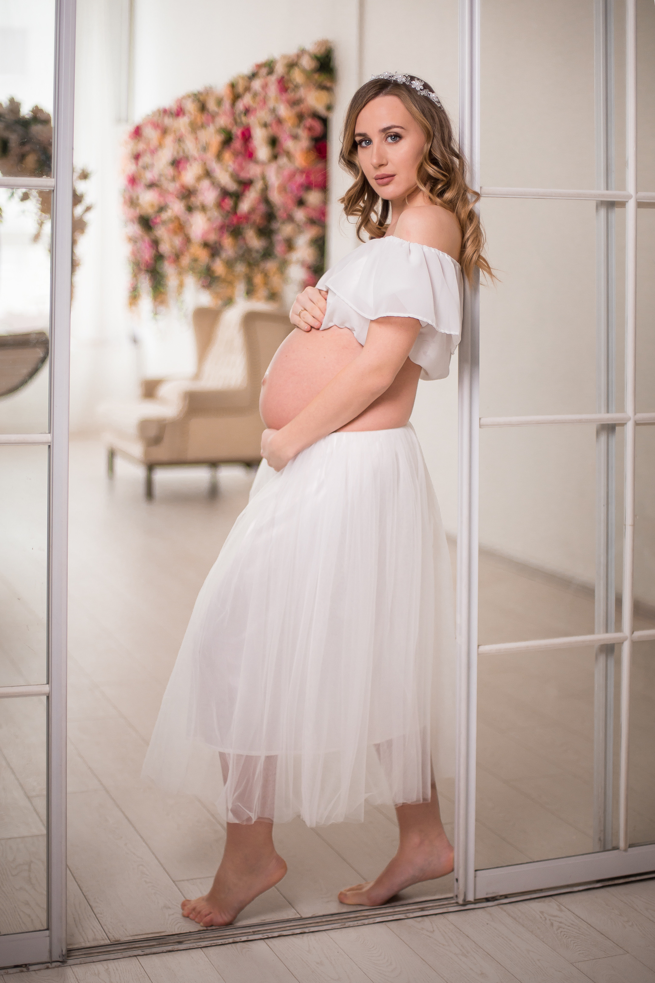 В ожидании чуда. Семейный и детский фотограф в Москве Тихонова Ксения