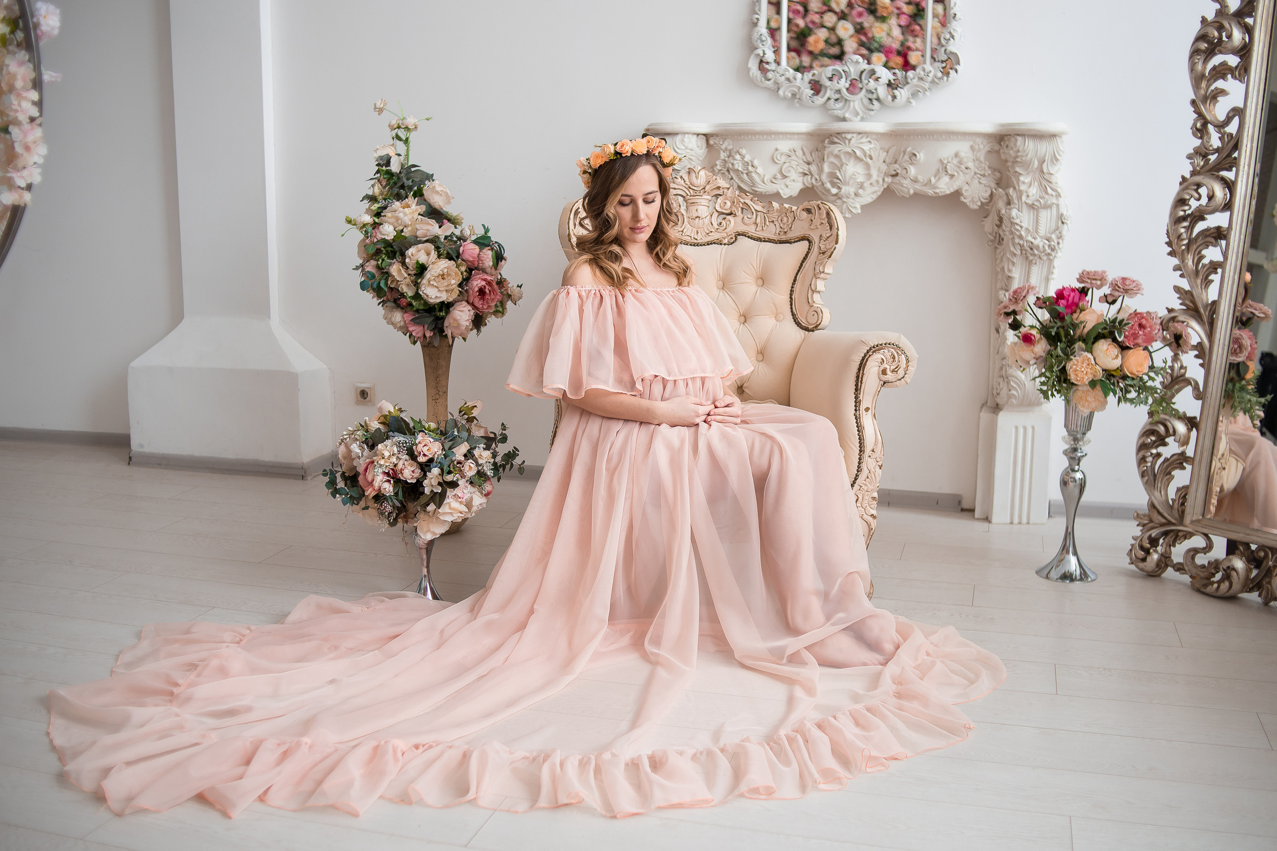 В ожидании чуда. Семейный и детский фотограф в Москве Тихонова Ксения