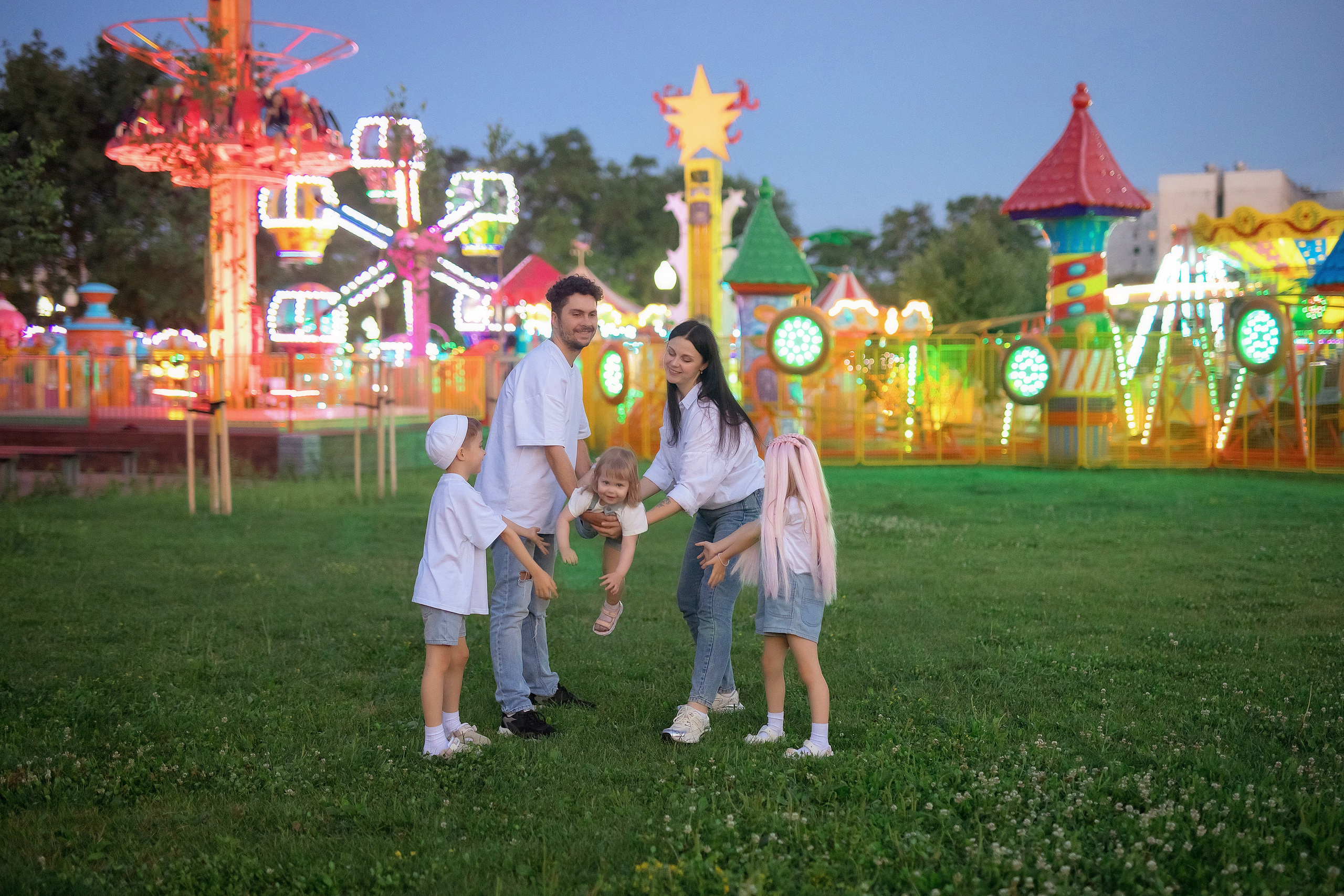 Варюша, Витюша и Аврора. Фотограф на крещение и венчание