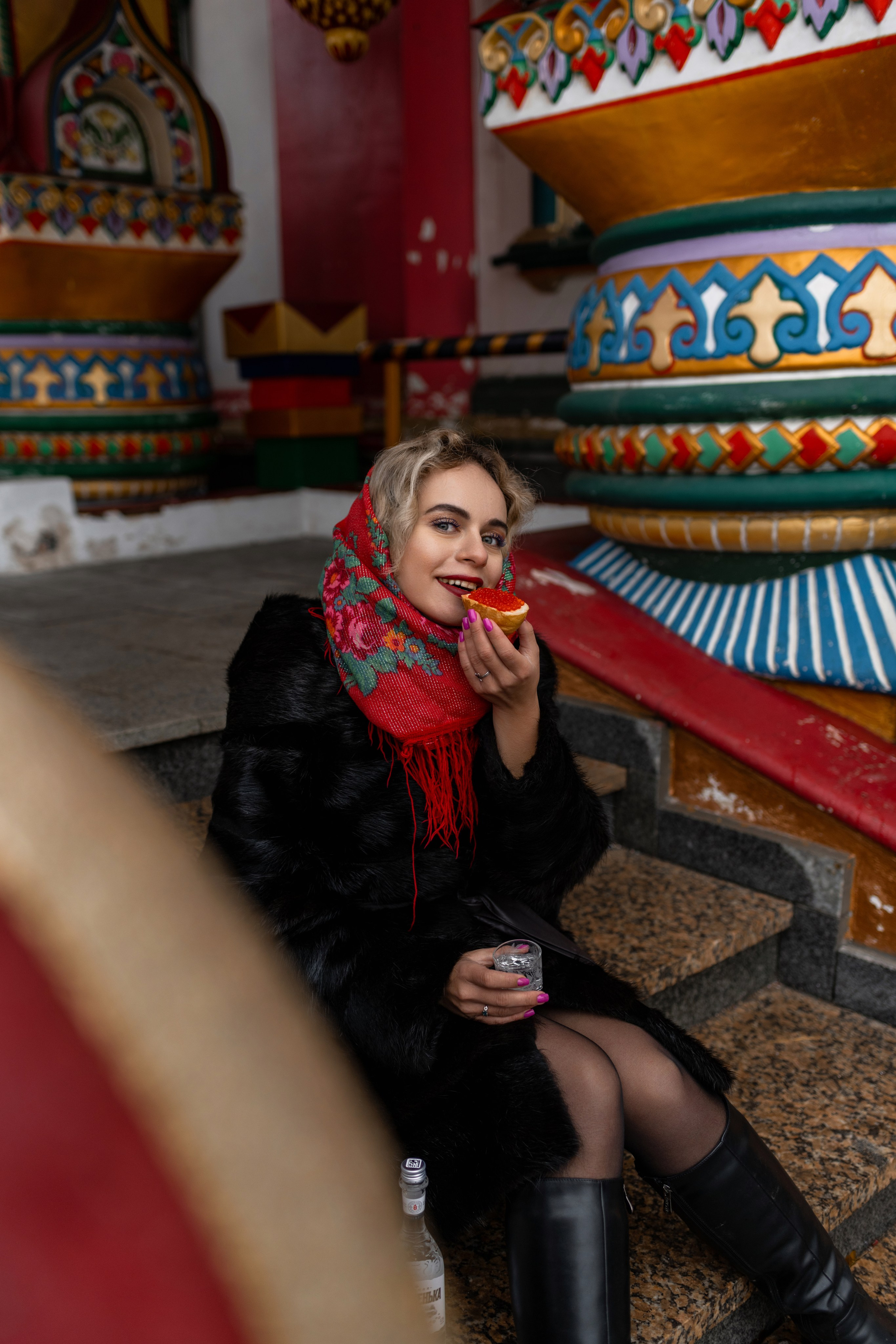 Юлия с икрой. Фотограф в Москве/Зарайске Шахова Марина