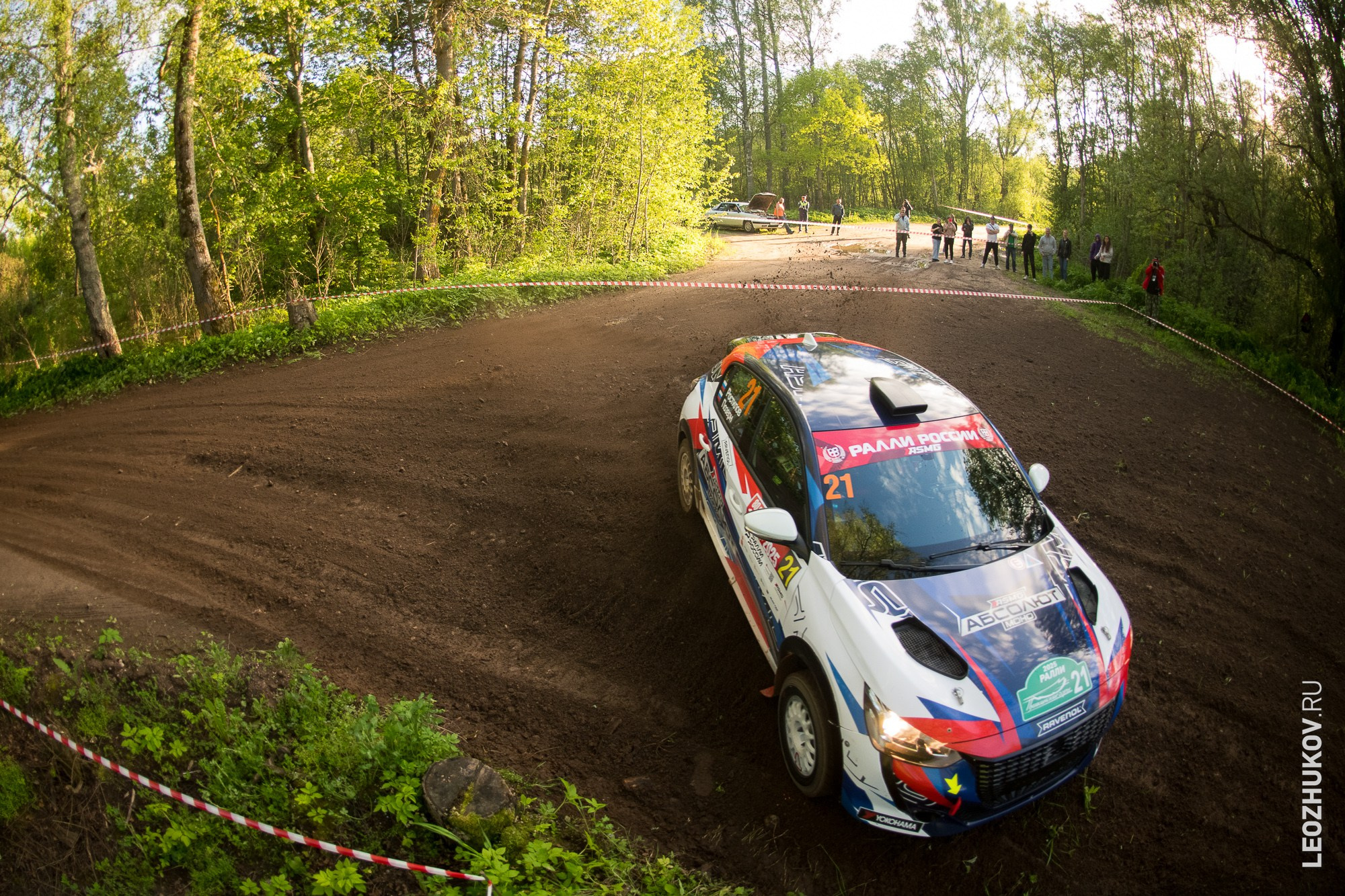 Rally Pushkinskie gory 2025. Sports photographer Leonid Zhukov