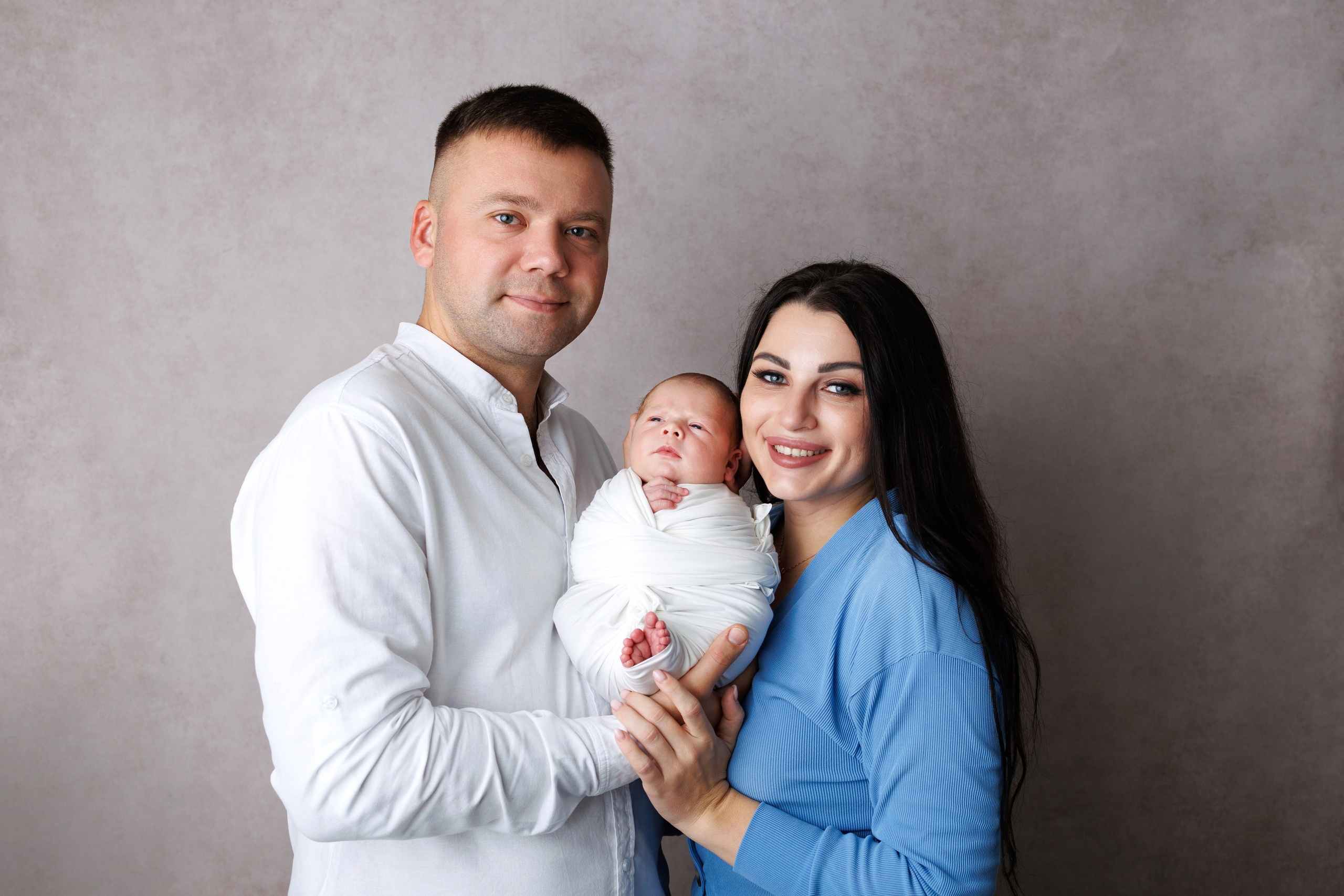 Андрею 11 дней. Фотограф новорожденный малышей Новосибирск