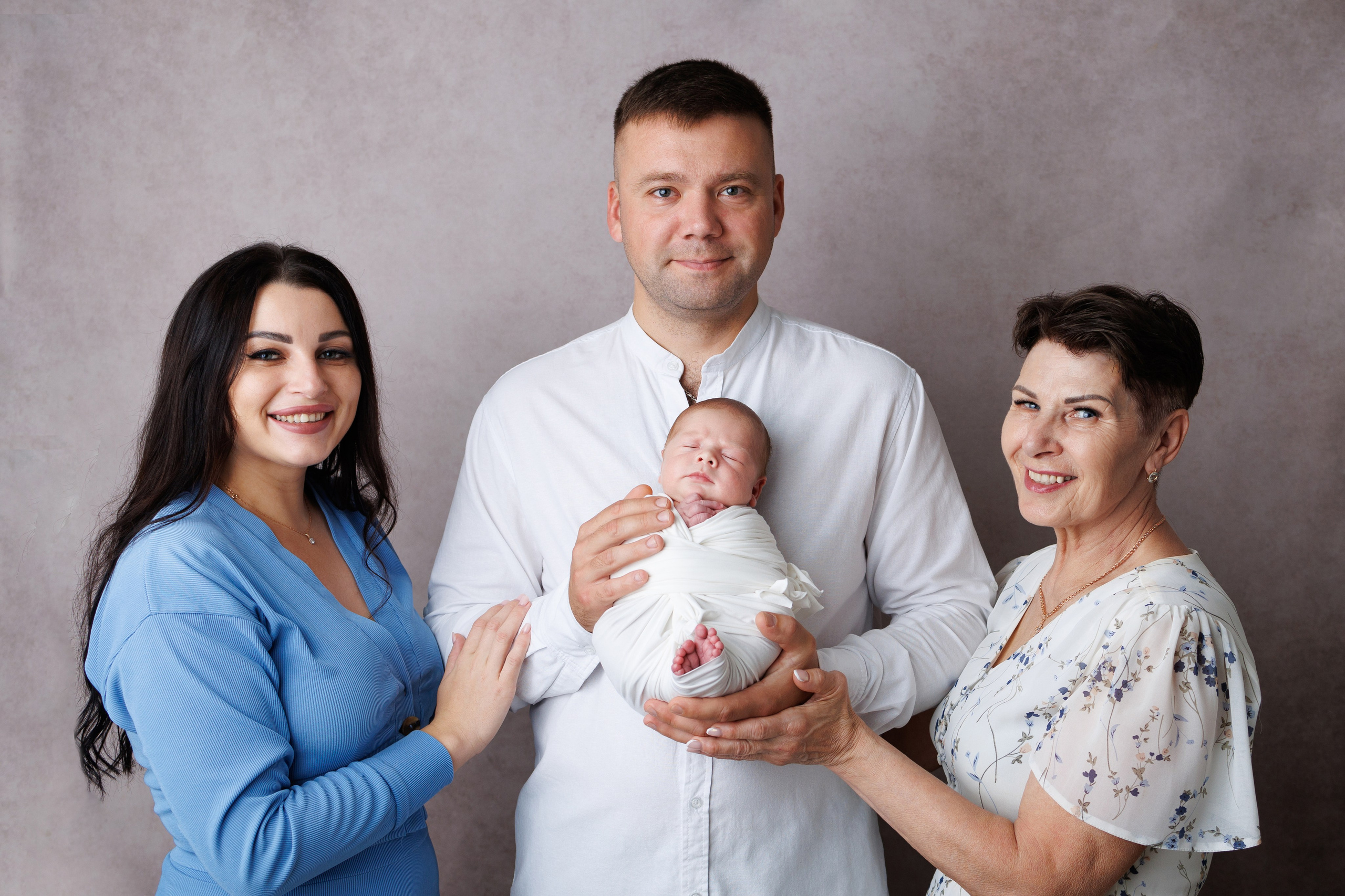 Андрею 11 дней. Фотограф новорожденный малышей Новосибирск