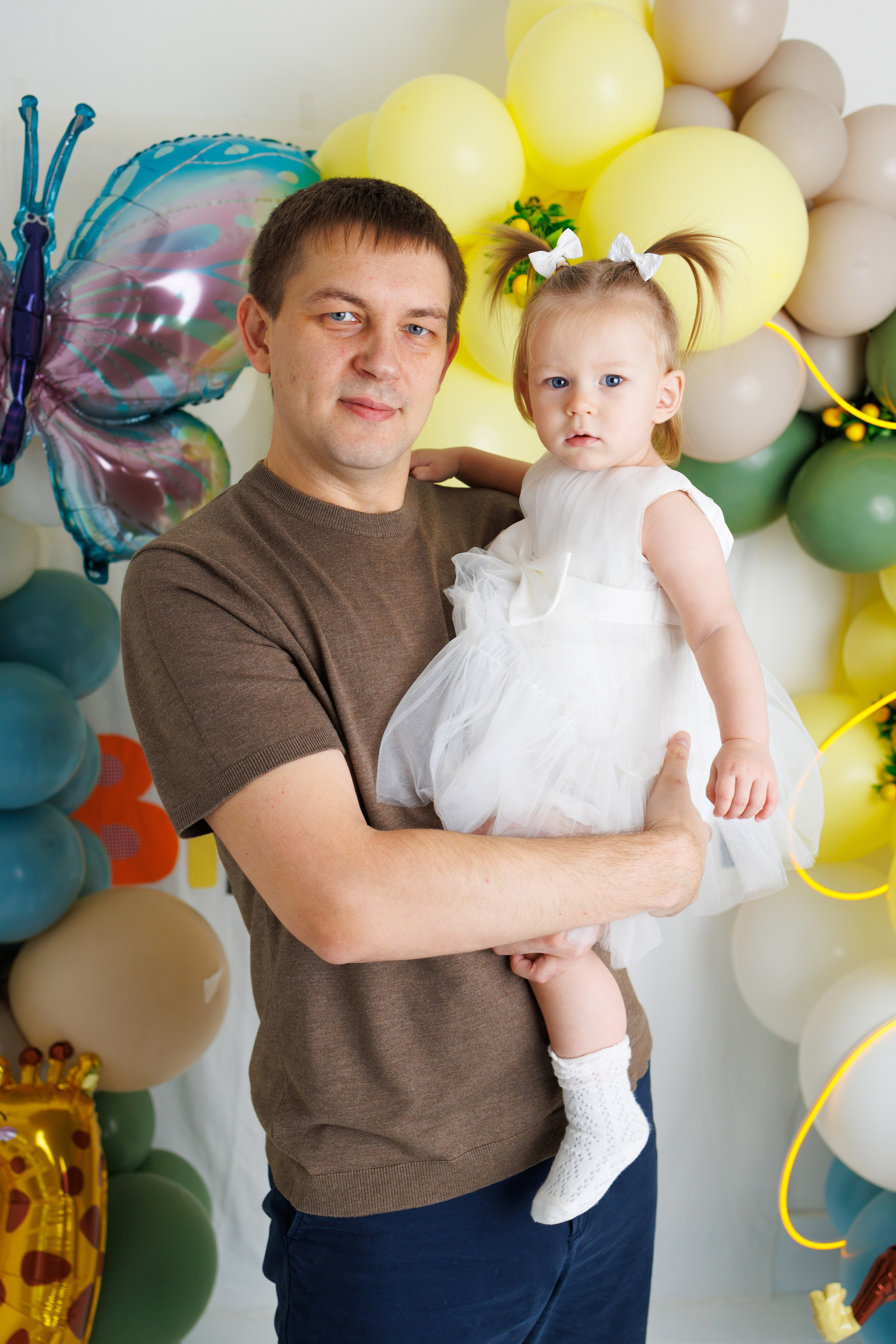 Машеньке 1 годик. Фотограф новорожденный малышей Новосибирск