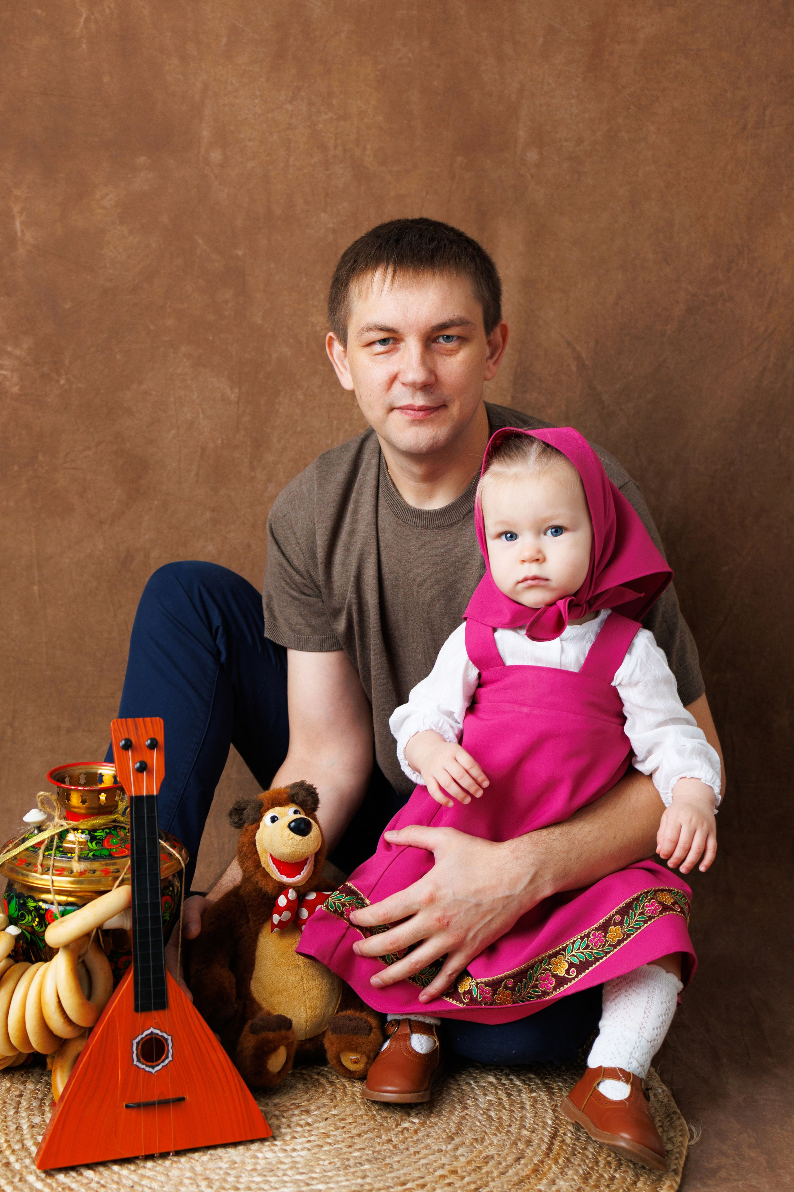Машеньке 1 годик. Фотограф новорожденный малышей Новосибирск