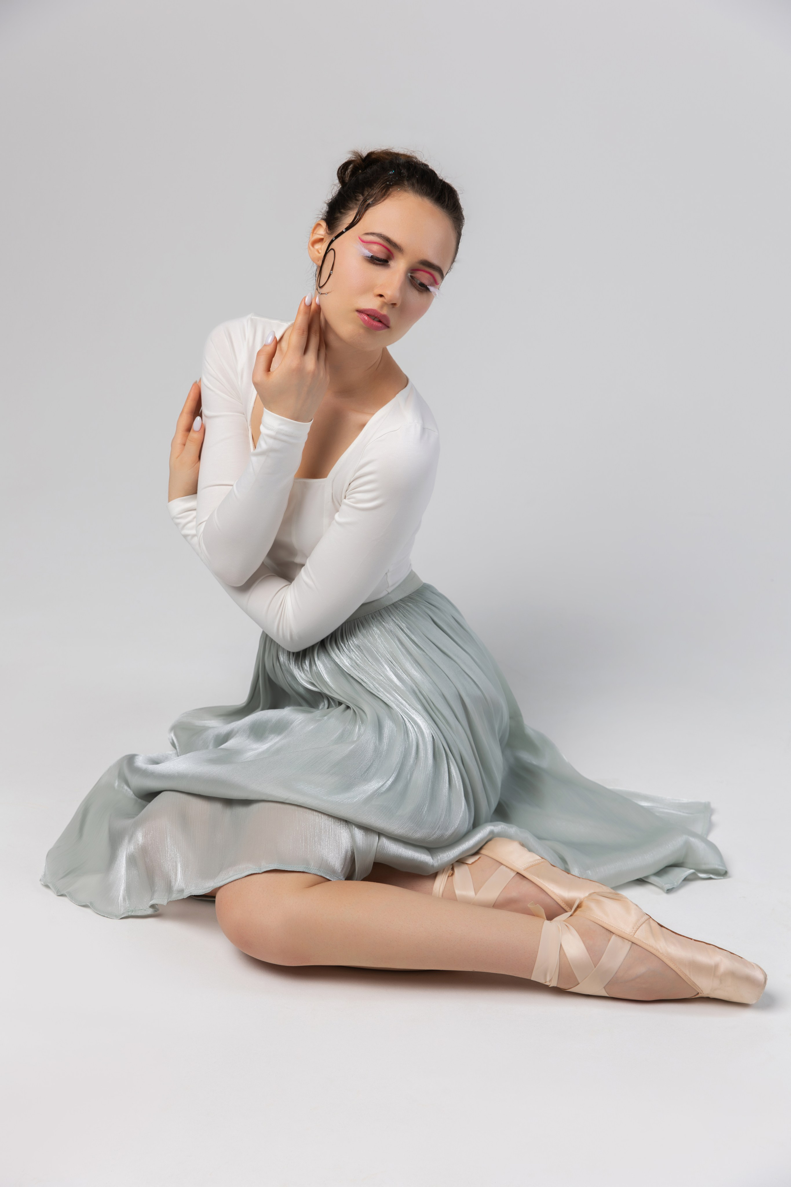 Женская фотосессия на циклораме. Семейный и женский фотограф в Москве Надежда Воробьева