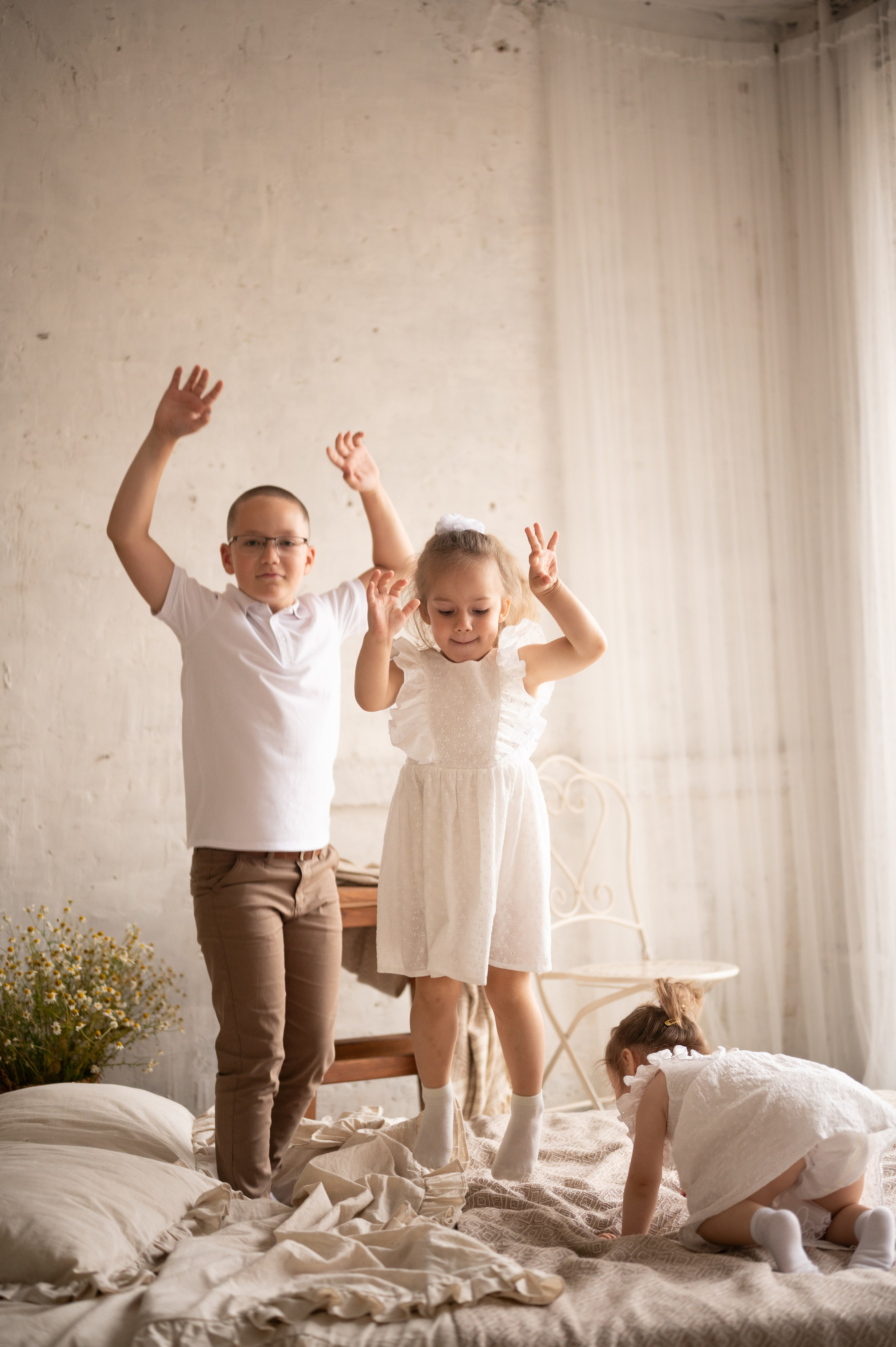 Семейная съемка в фотостудии «Воздух». Фотограф новорожденных, семейный детский в Тюмени Татьяна Морозова