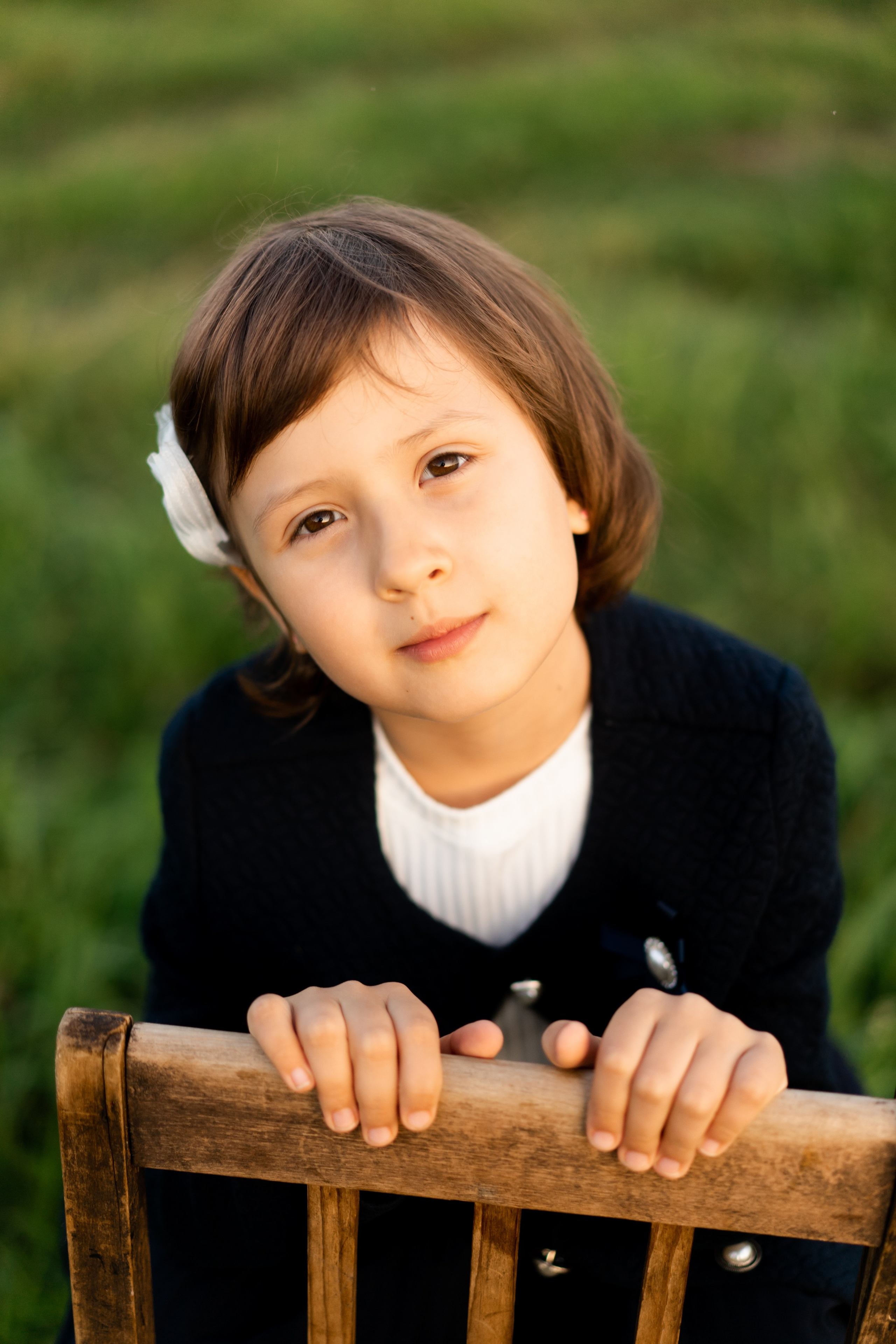 Майя. Первый раз в 1 класс. Семейный и детский фотограф в Санкт-Петербурге Дарина Герчиу