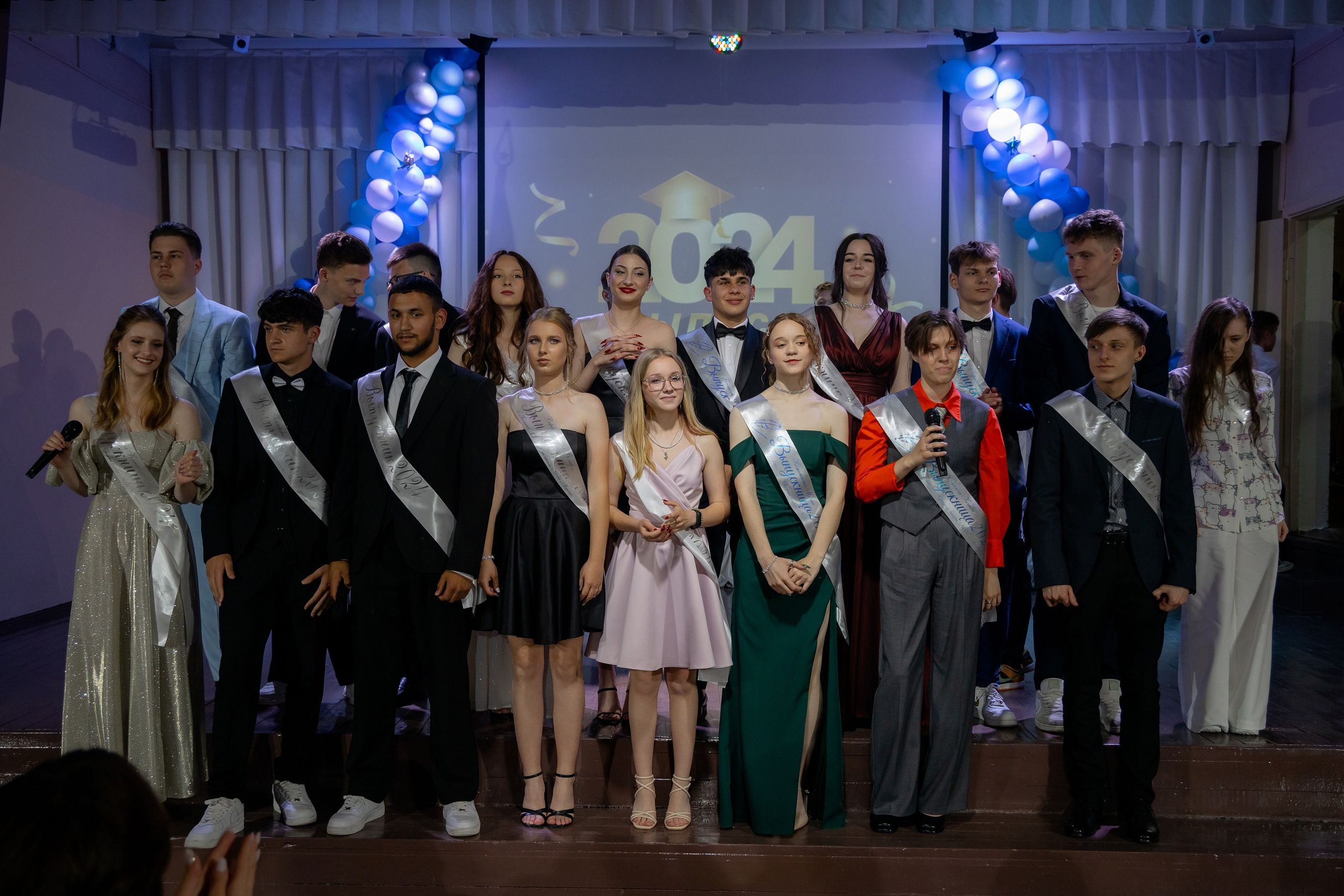 Школьный выпускной 2024 год в Соколе (Минск). Свадебный фотограф в Минске/Беларуси Сергей Спиридонов