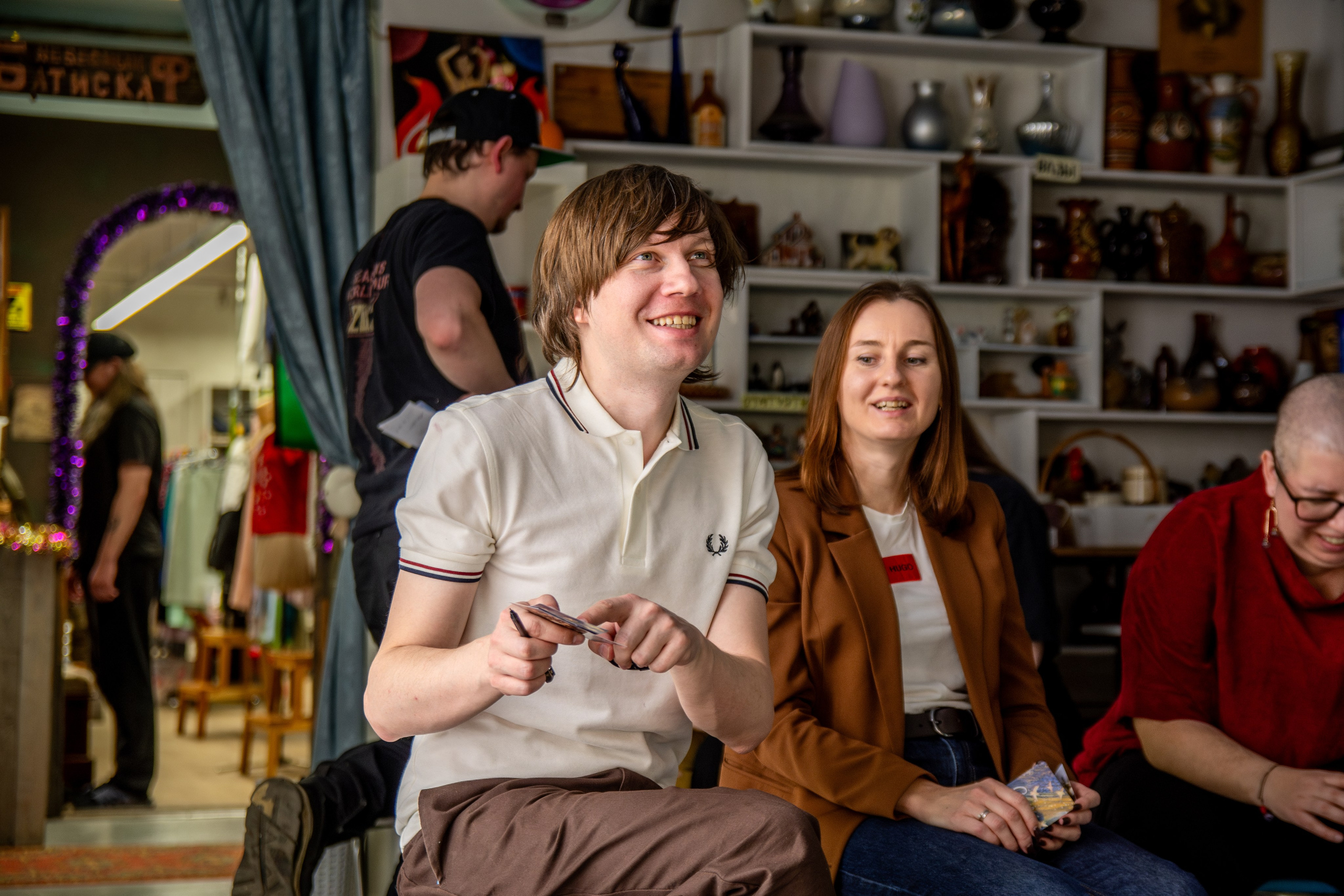 Музыкально-поэтический перфоманс на некорпоративе «Мы больше этой суеты». Репортажный фотограф в Москве Legiodot