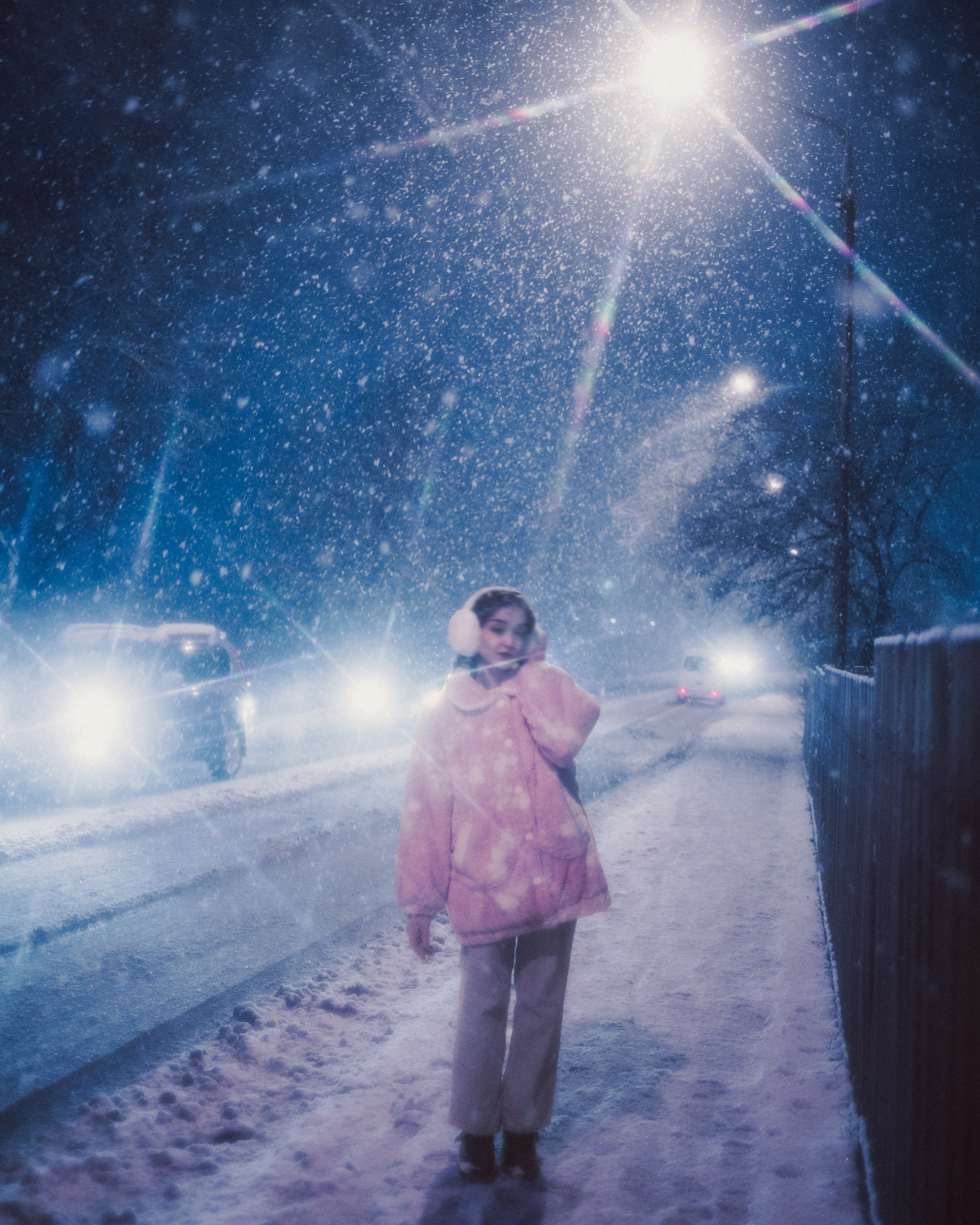 Снегопад. Фотограф Уссурийск