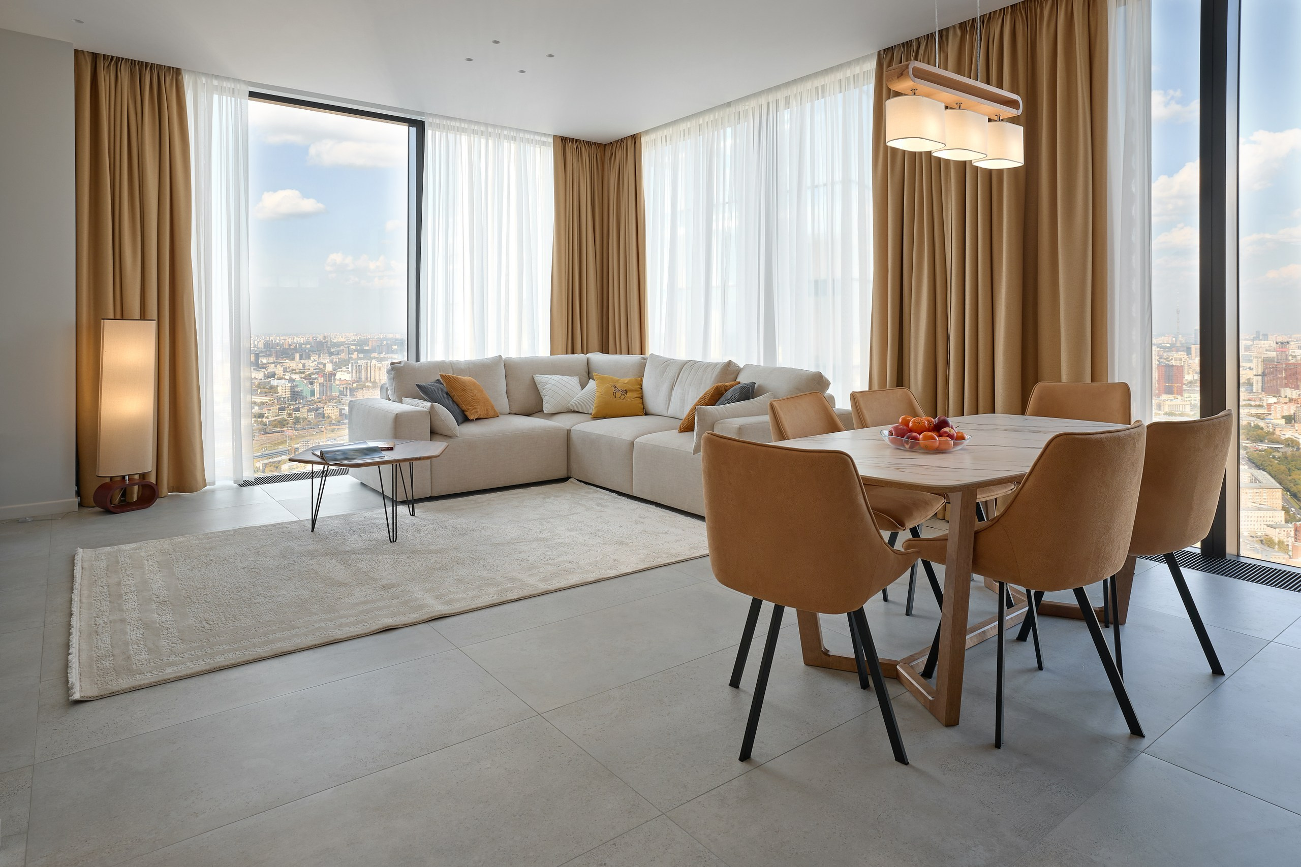 Съёмка видовых квартир Capital Towers в Москве. Антон Артюшин, портретный фотограф. Москва