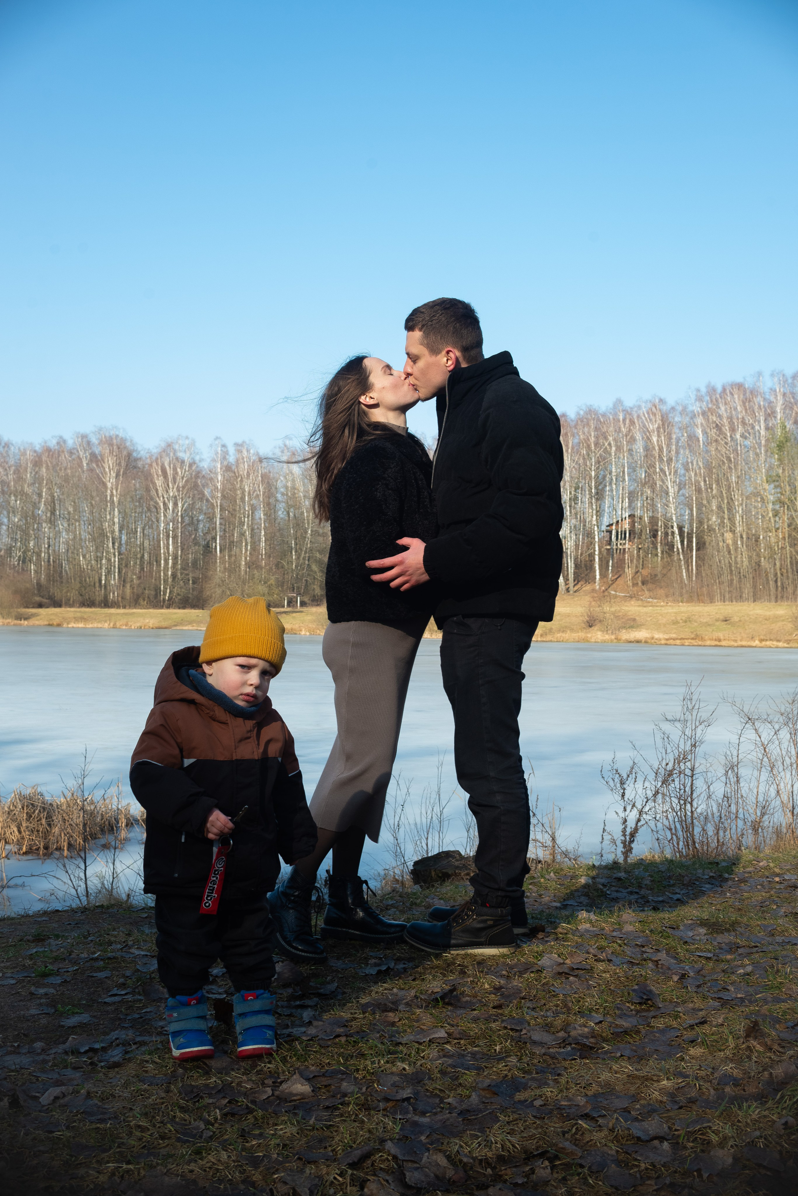 Екатерина, Артем и Родион. Семейный фотограф на выписку из роддома и крещение Минск Настя Гришук