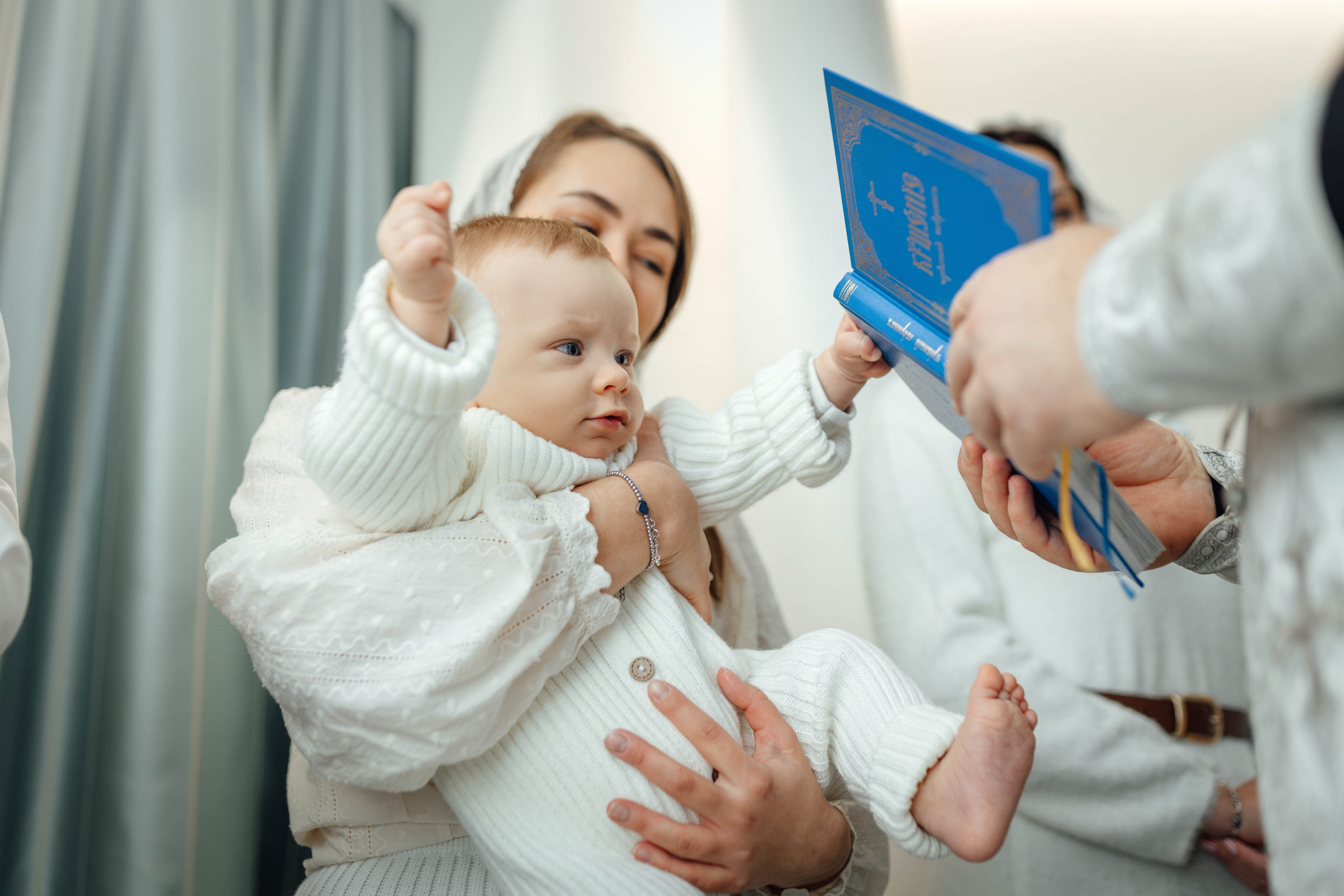 Крещение Демида, храм Святой Троицы, декабрь 2025