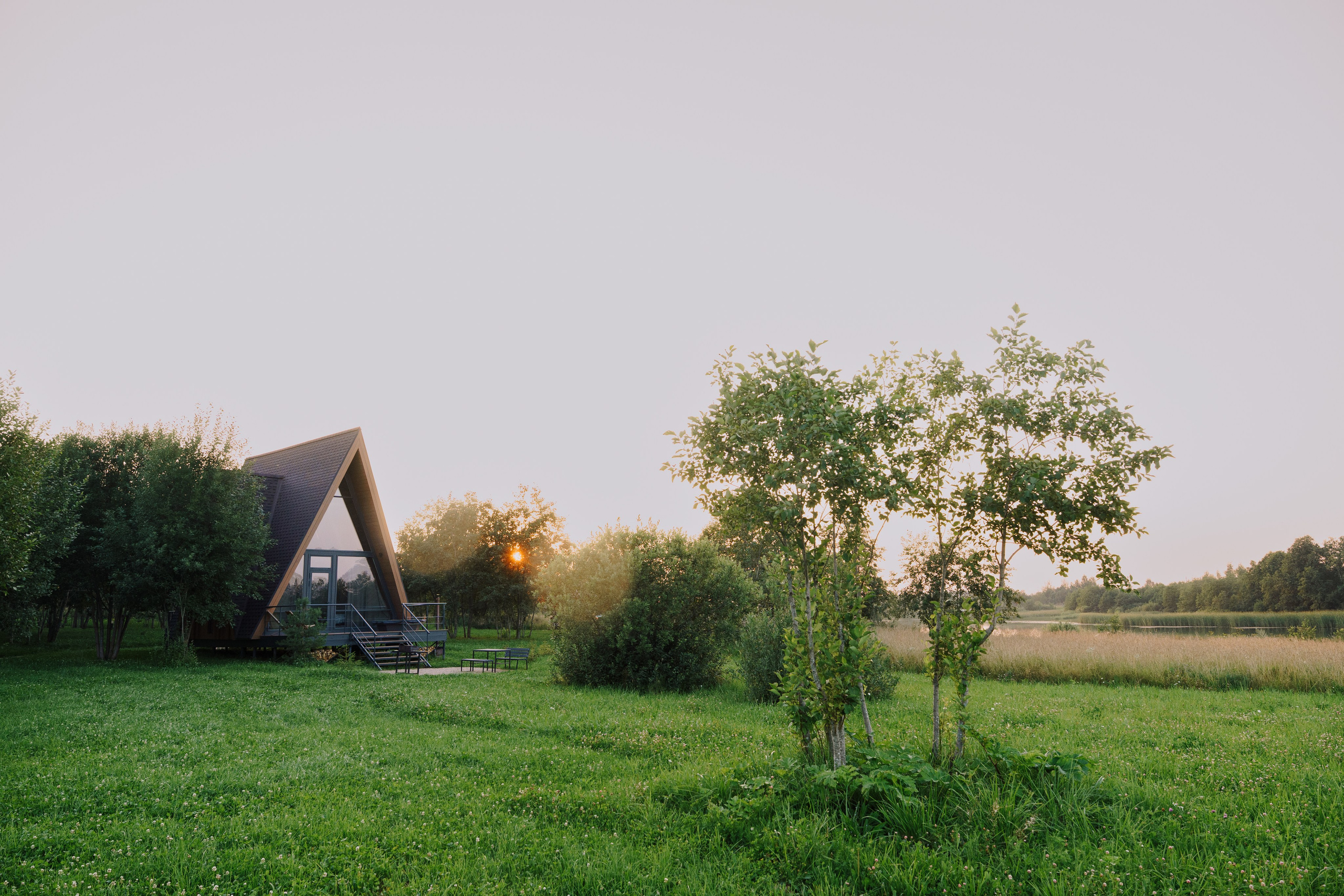 Глемпинг Трофимов берег Москва