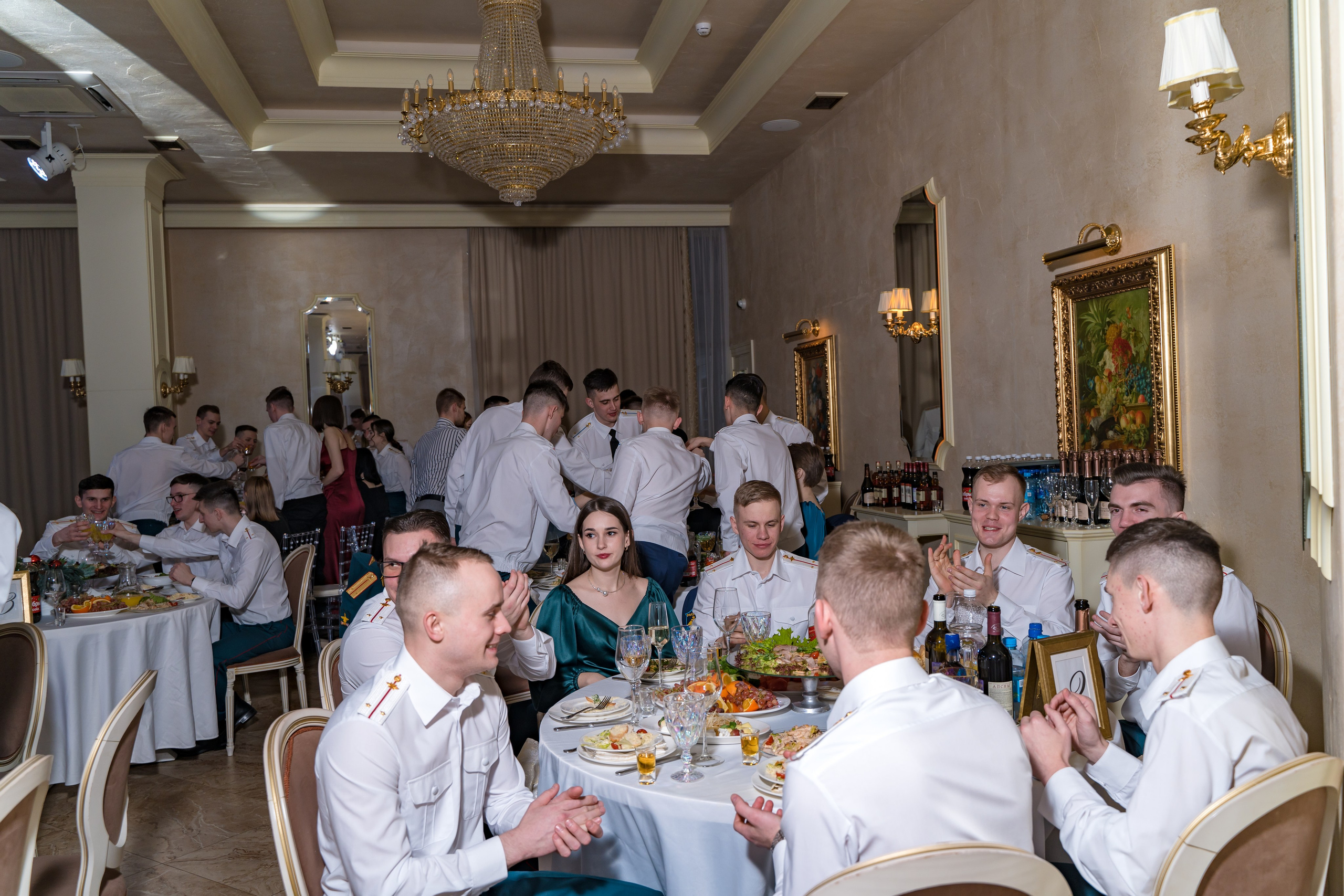 Фотосъемка выпуска военной академии и вручение дипломов