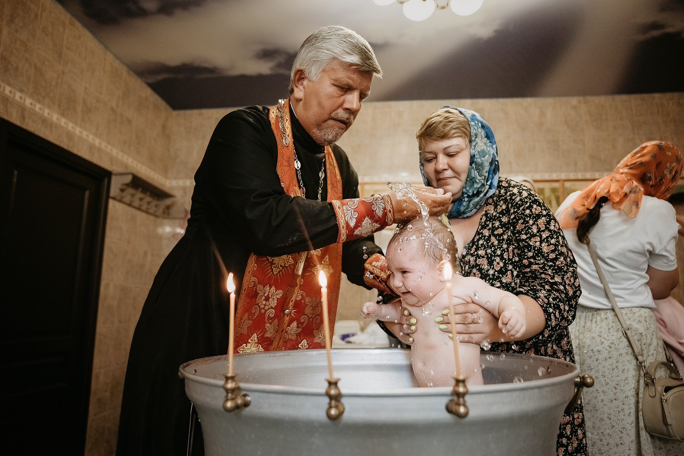 Крещение Мирославы. Семейный и свадебный фотограф в Москве Леванова Александра