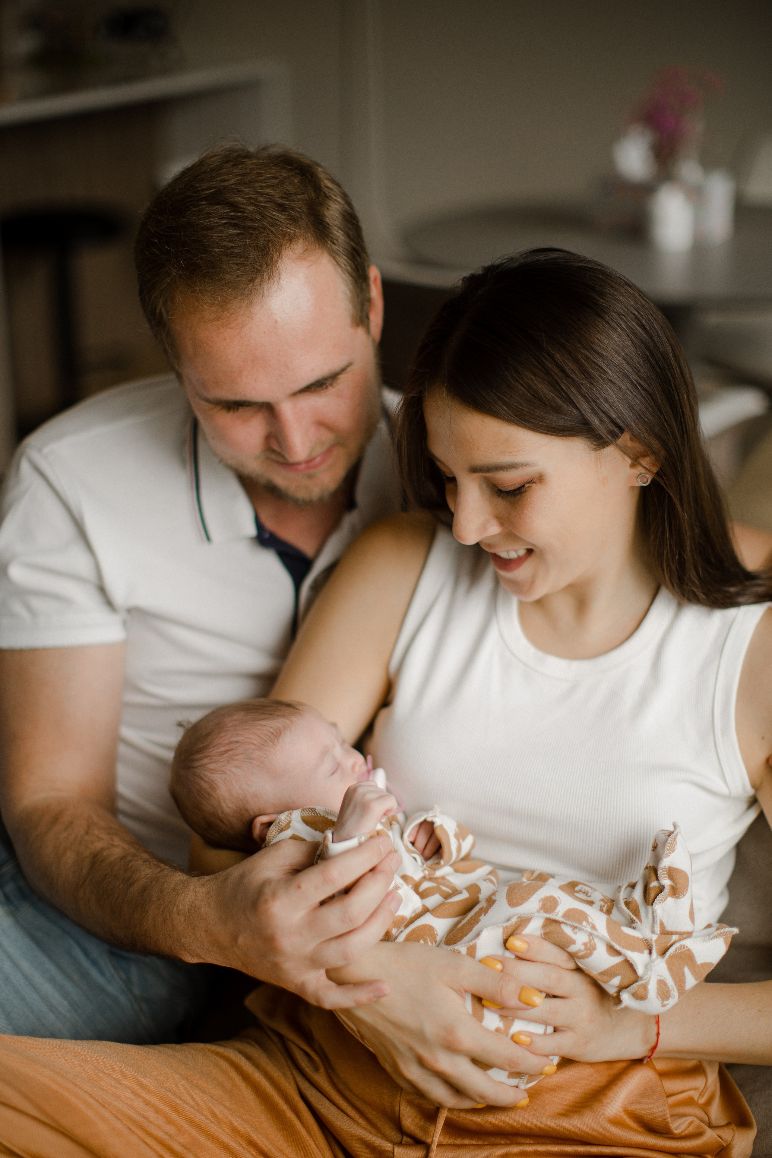 Диля с семьей. Семейный и детский фотограф в Москве Кузьмина Мария