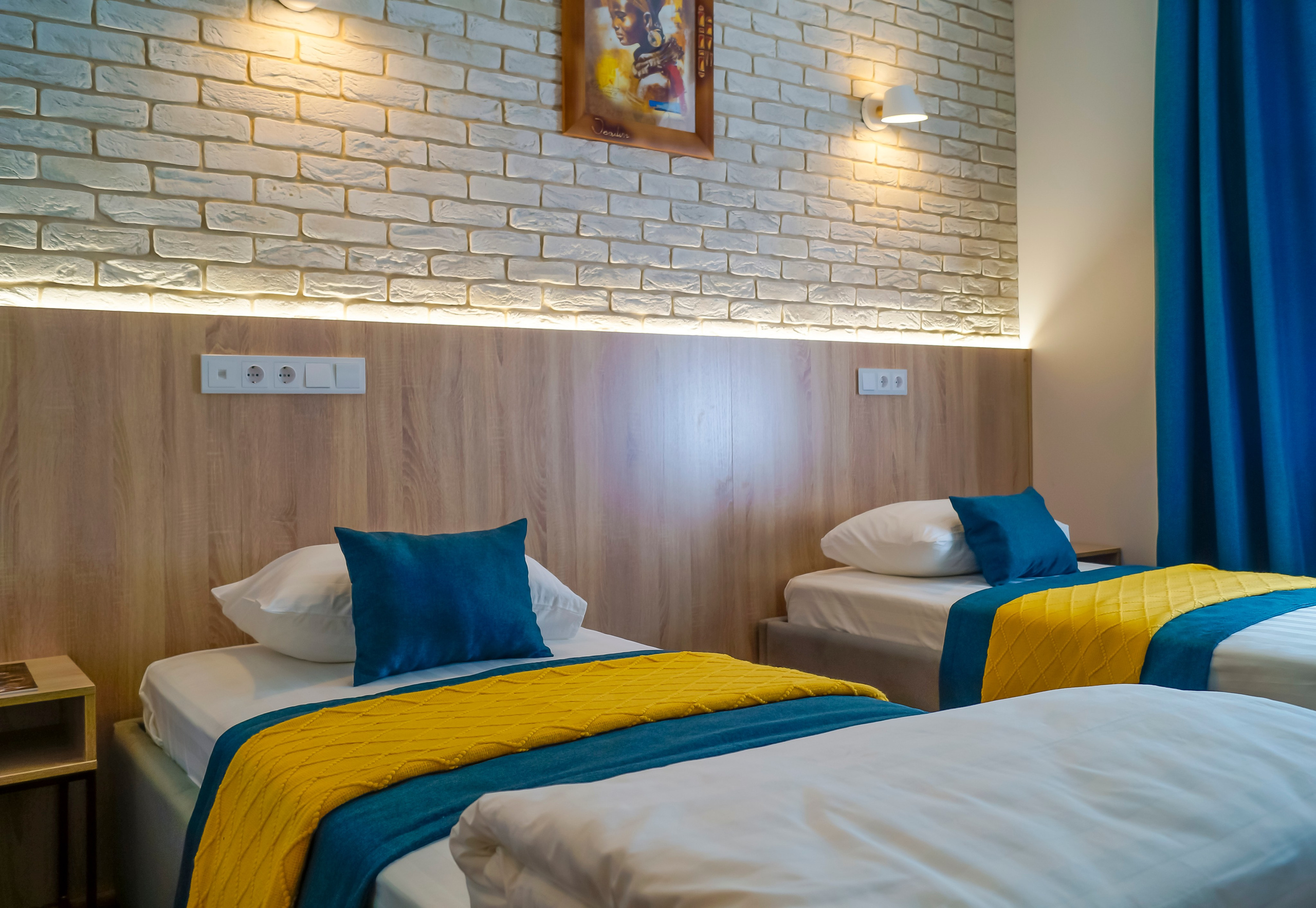 Отель Лесная поляна номер «Стандарт-2». Интерьерный и портретный фотограф в Екатеринбурге Андрей Калинин