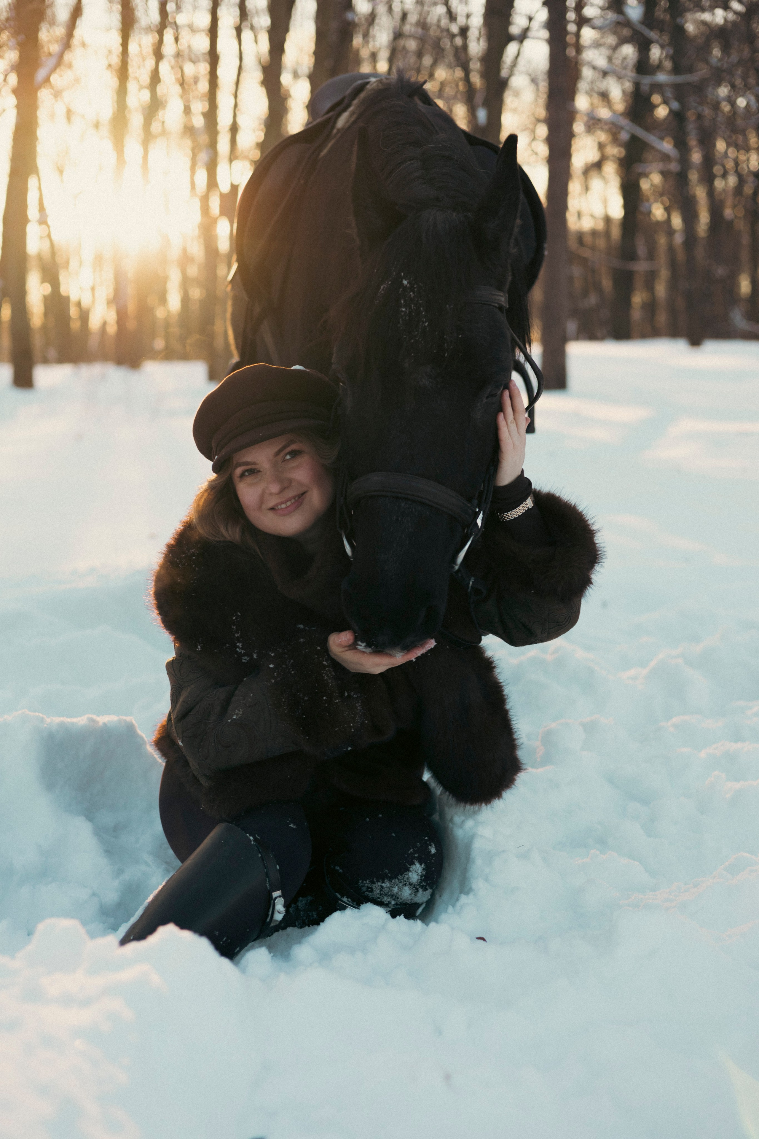 — Фотосессия с лошадью