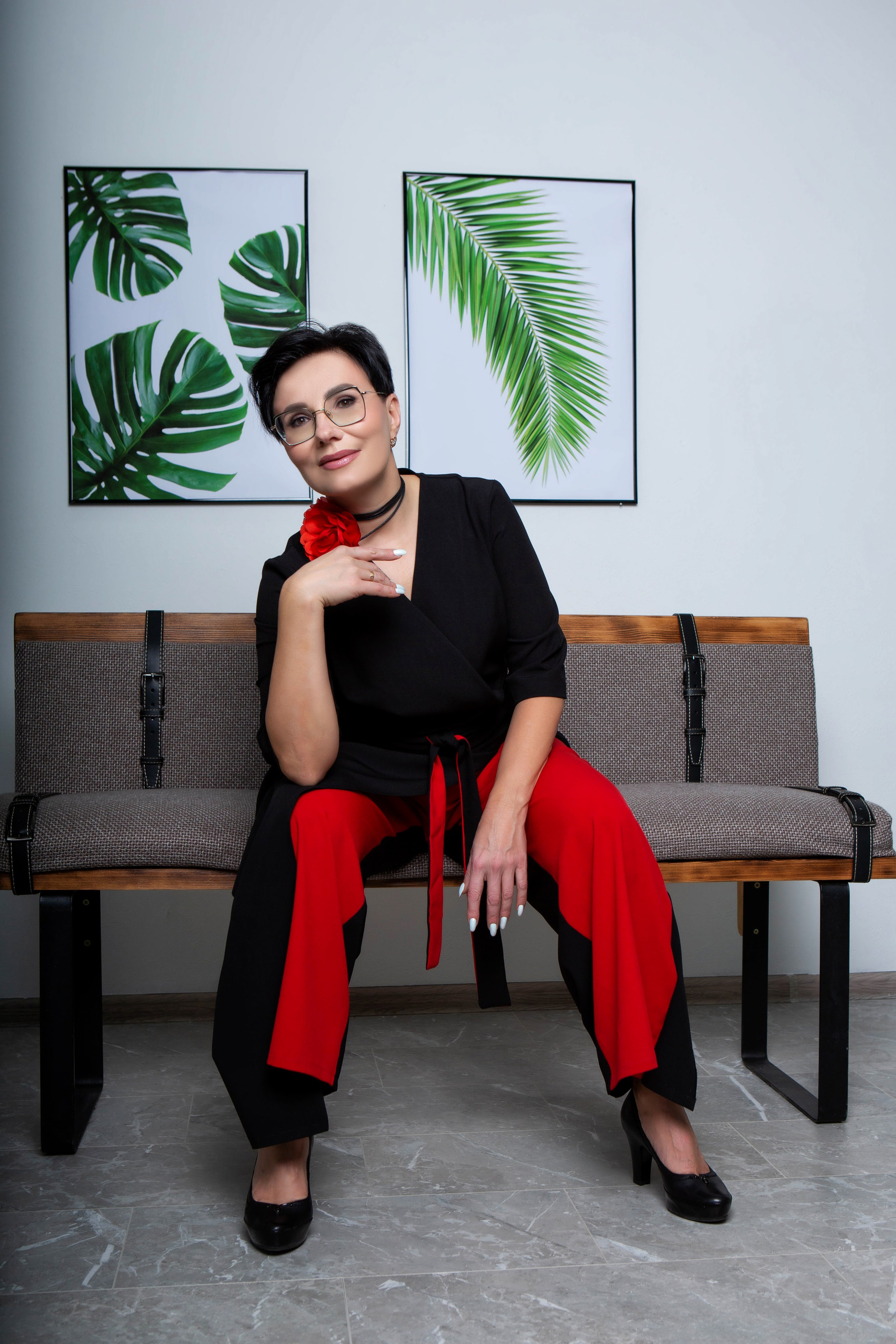 Контент съёмка для ведущей. Главная