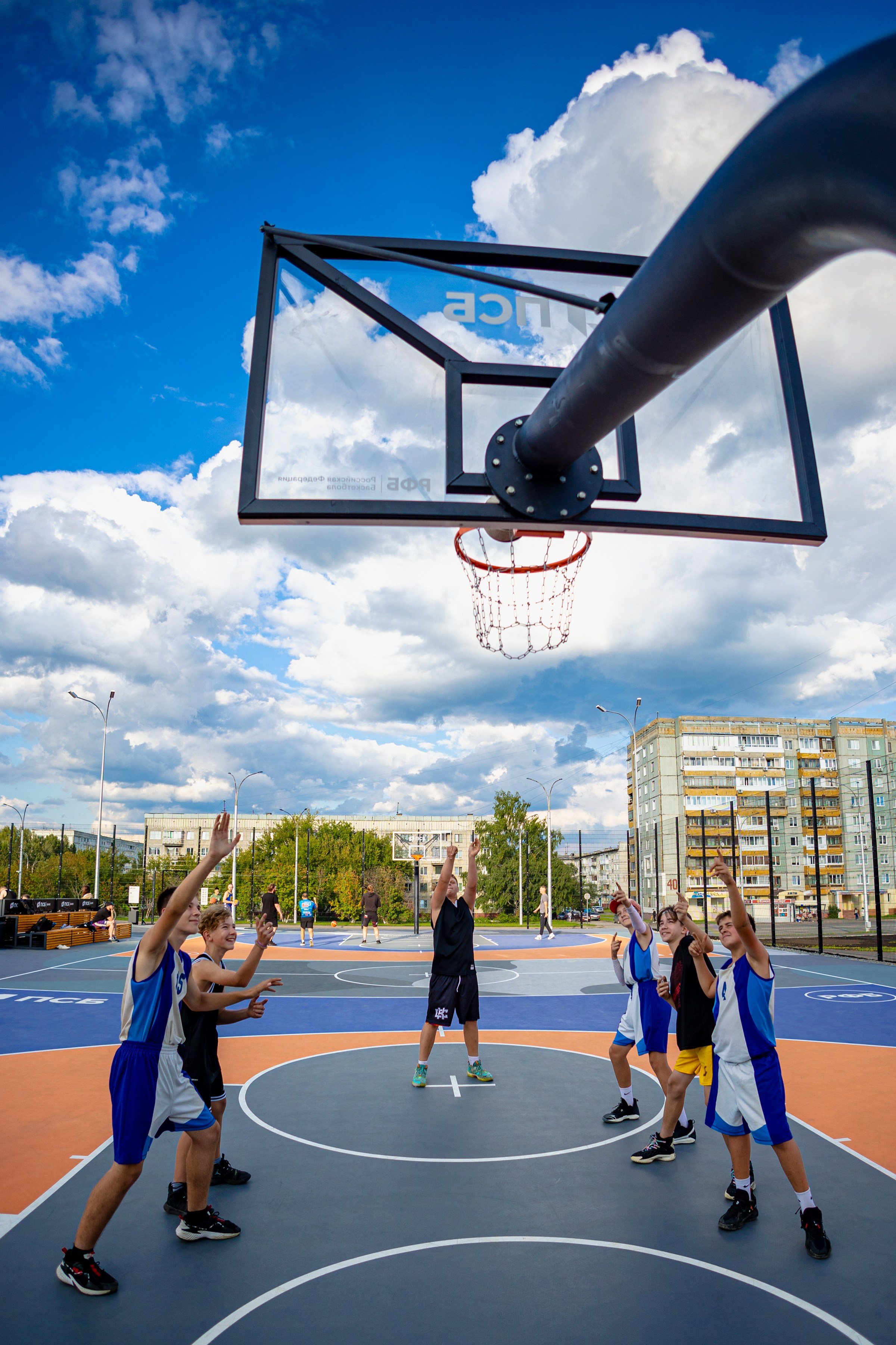Детская баскетбольная сборная. Фотограф Князев Сергей