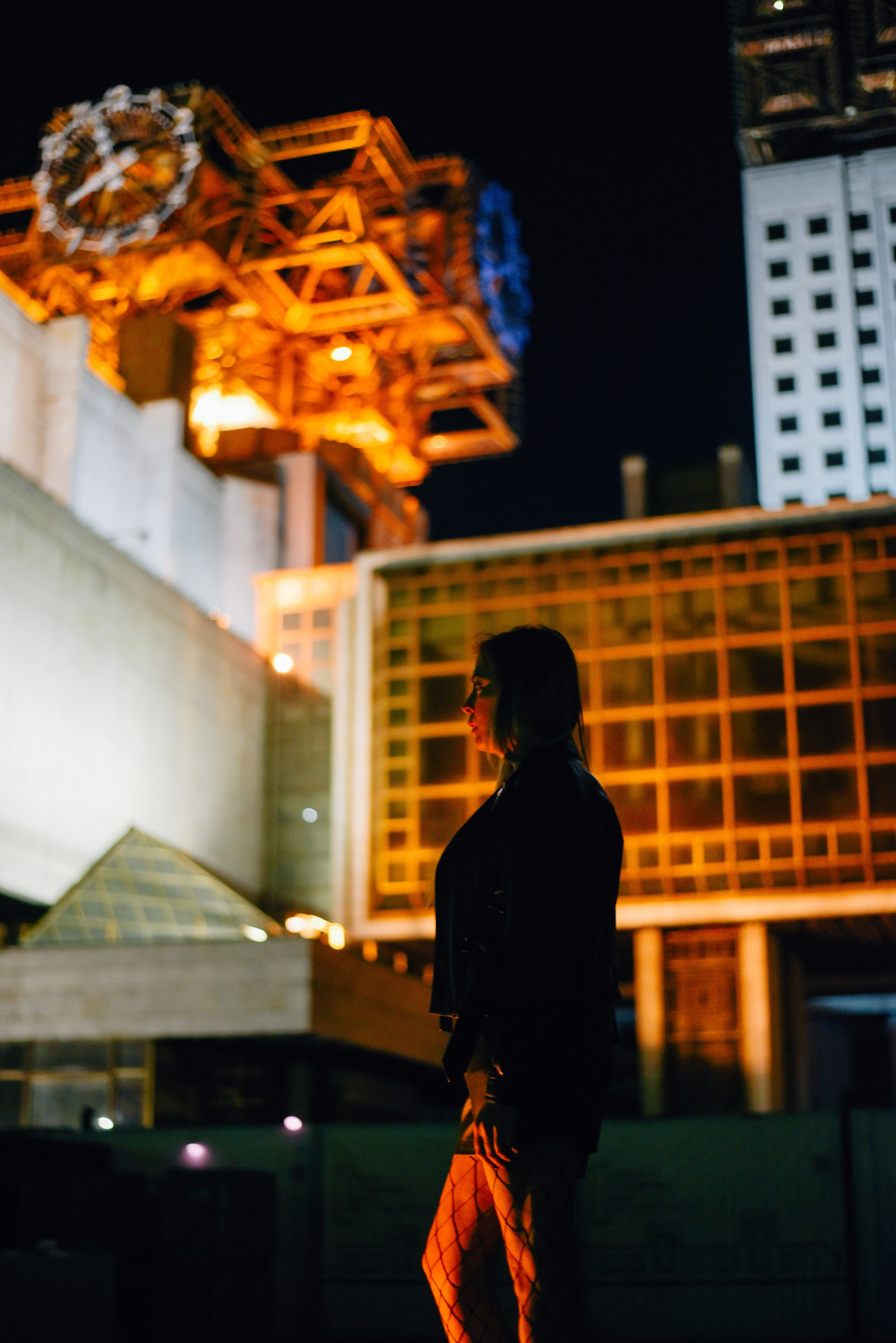 Крыша напротив Москва-Сити. Фотограф Лола Волна, город Москва