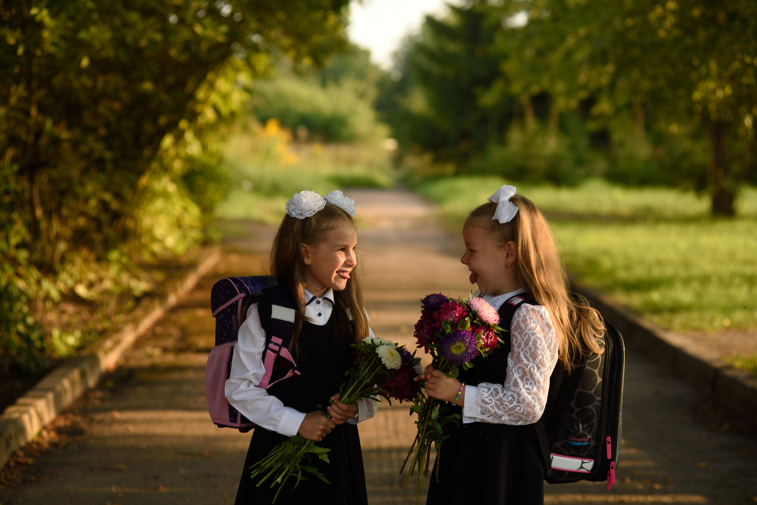 Будущие первоклассницы. Фотограф в Санкт Петербурге Александра Вильдгрубе