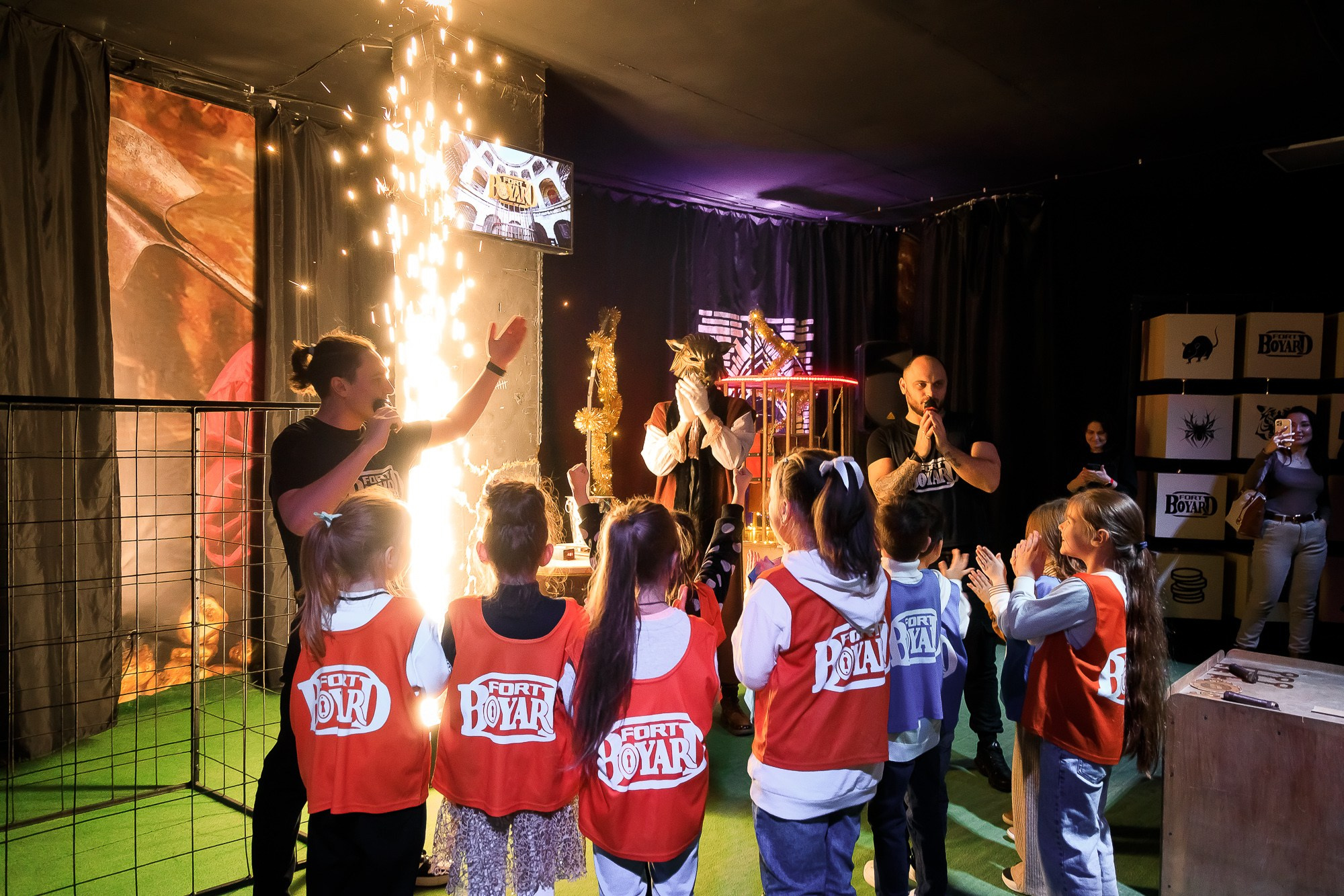 Фотосъемка детского дня рождения на квесте. Фотограф в Саратове Ольга Мазлова