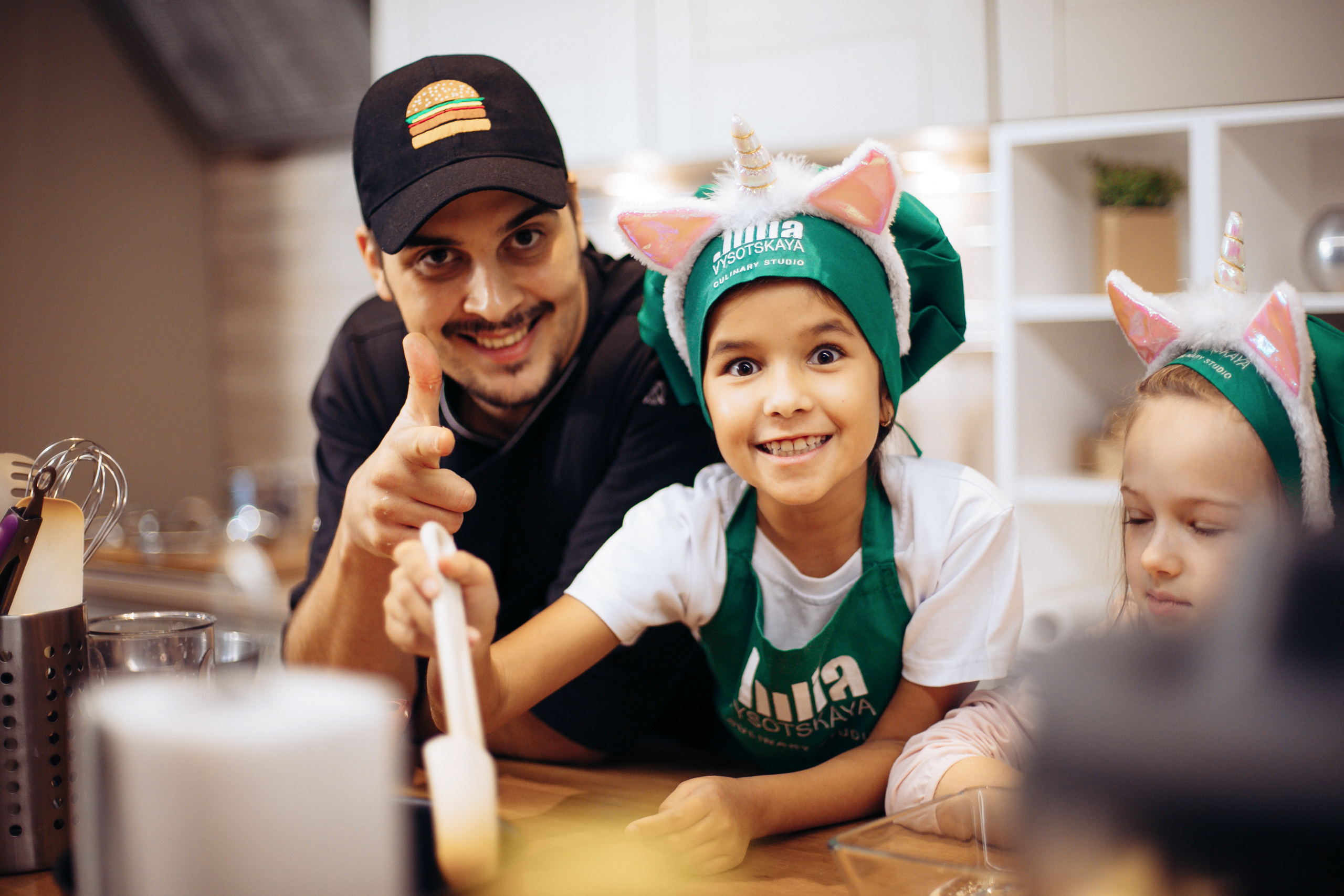 Кулинарная студия Ю.Высоцкой. Детский день рожденья