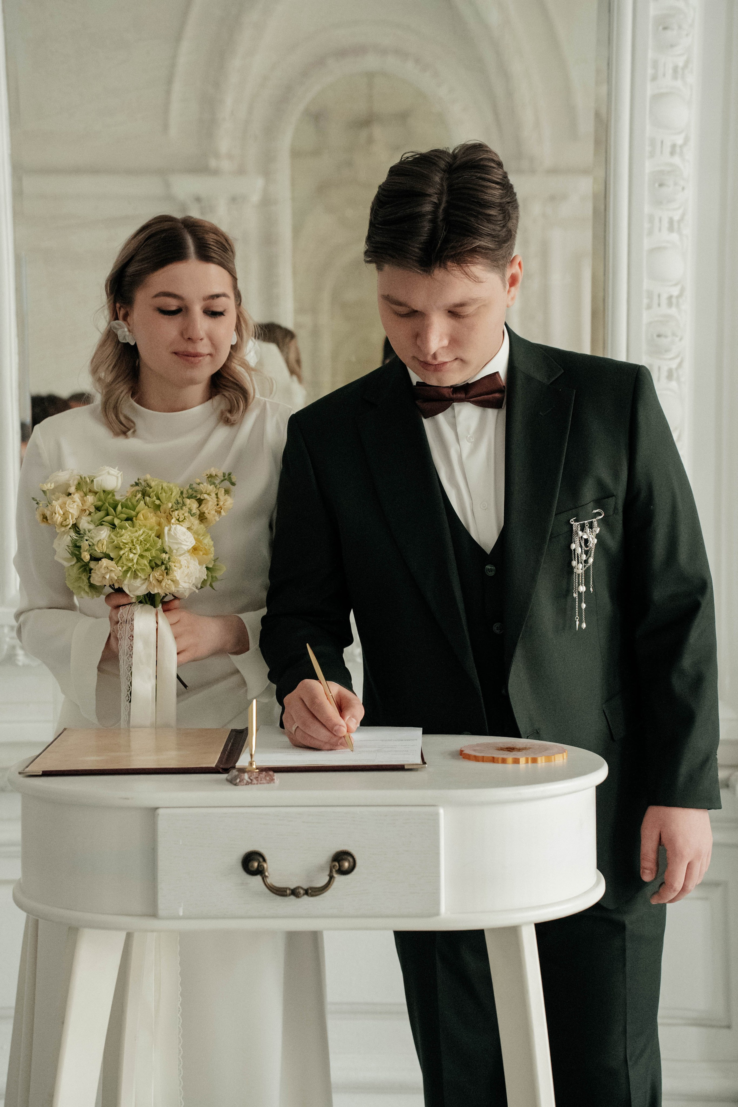 Евгений и Анастасия / Особняк Спиридонова, МГУ. Свадебный фотограф Москва Александра Аверкова