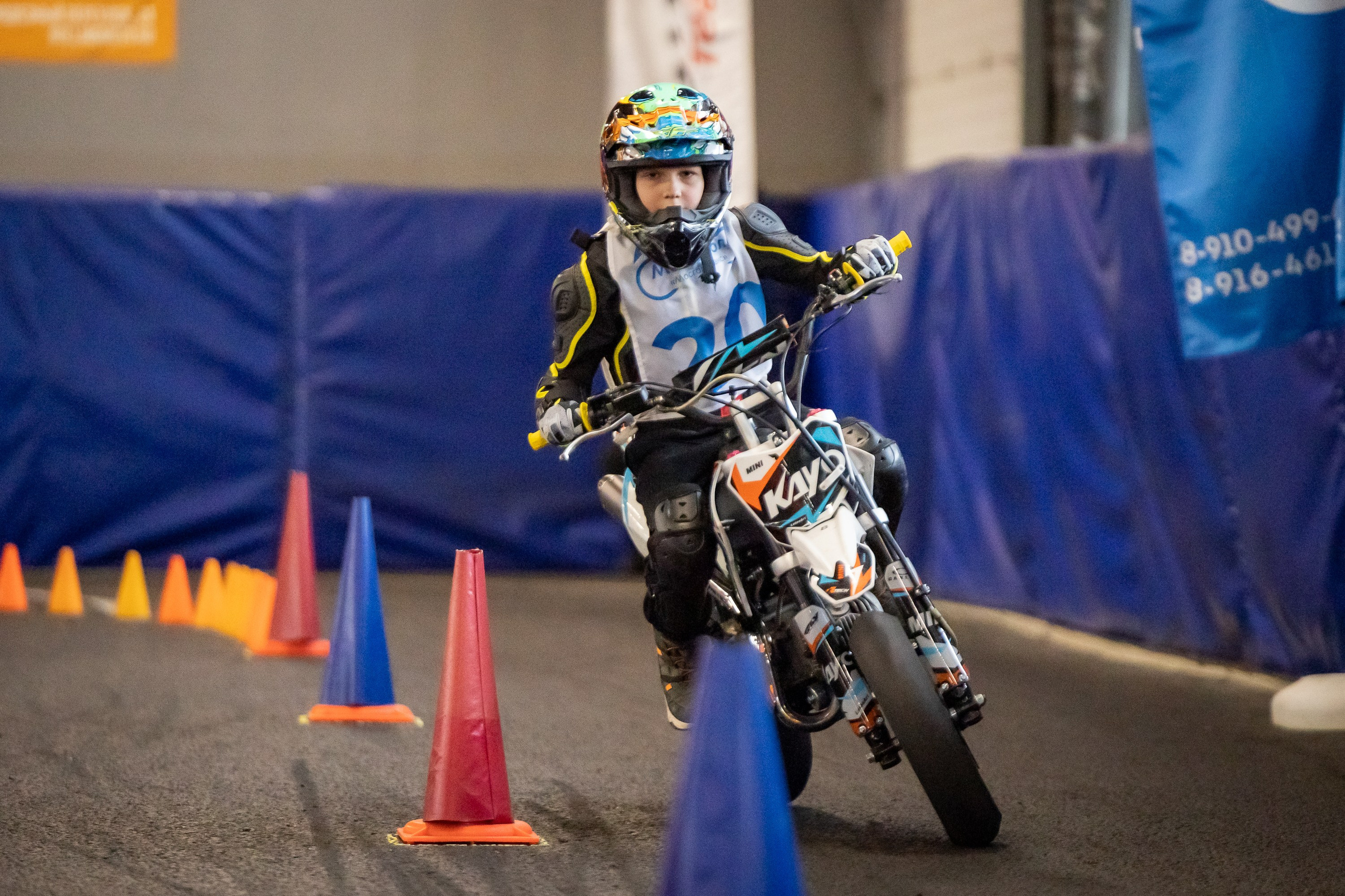 Соревнования в Мотошколе «Мосгортранс». Фотограф Владимир Охрименко