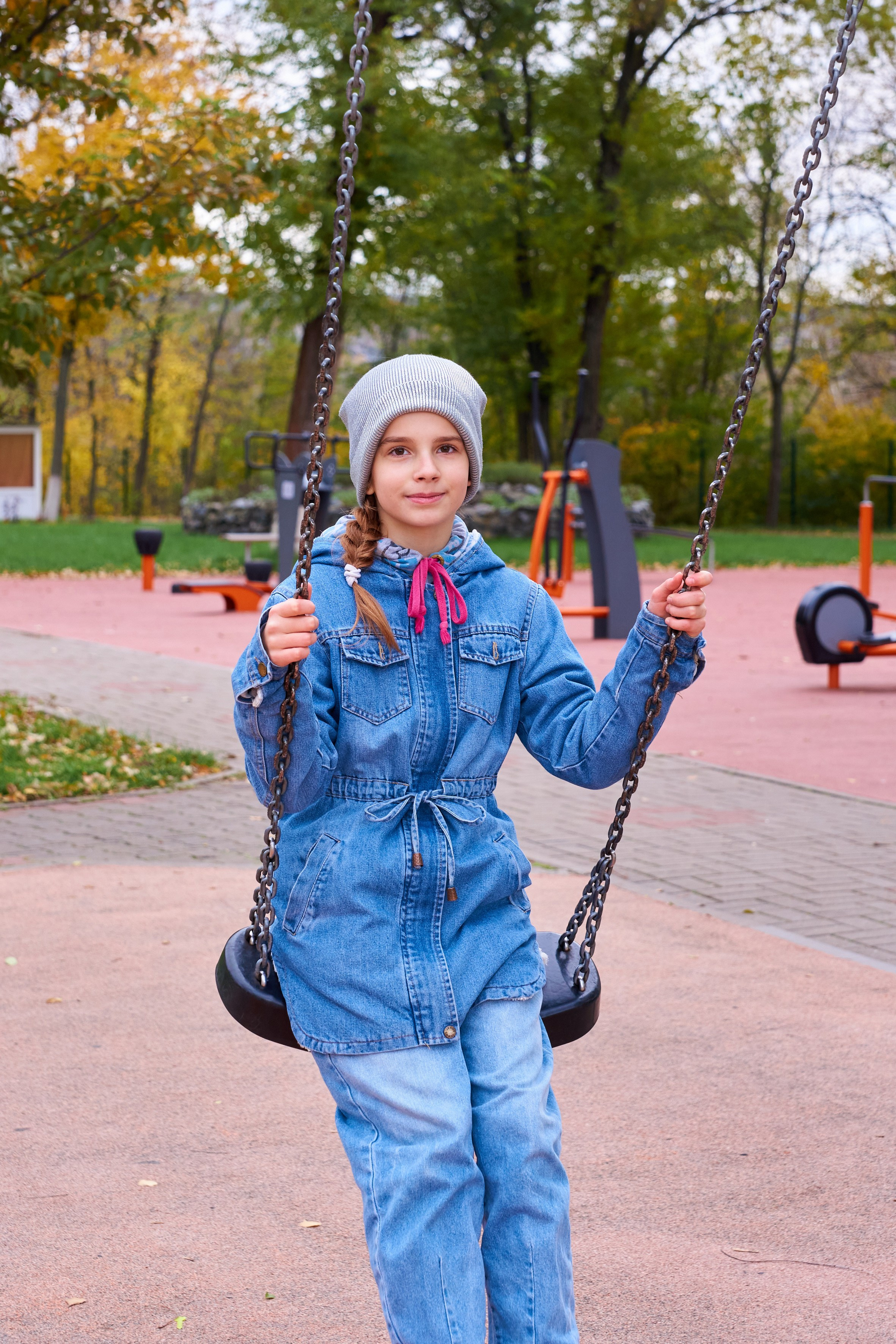 Съёмка в парке осенью. 4 класс. Childrenfoto.ru
