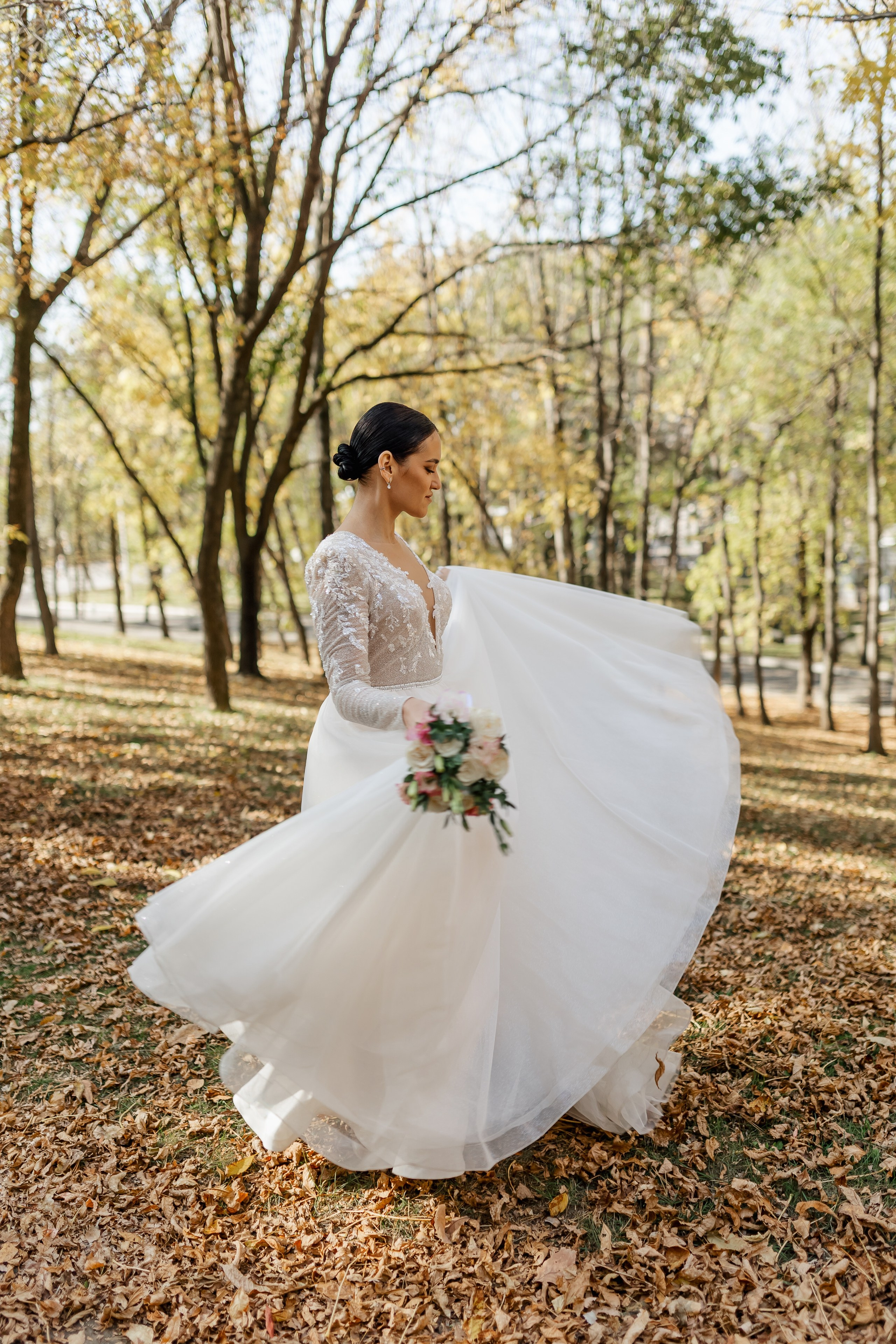 Степан и Алина. Красивая осенняя прогулка. Свадебный фотограф в Хабаровске