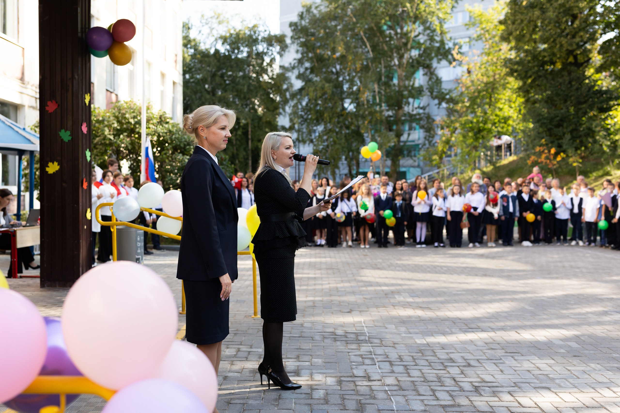 Линейка 1 сентября. Профессиональный Фотограф в Москве Андрей Славнов