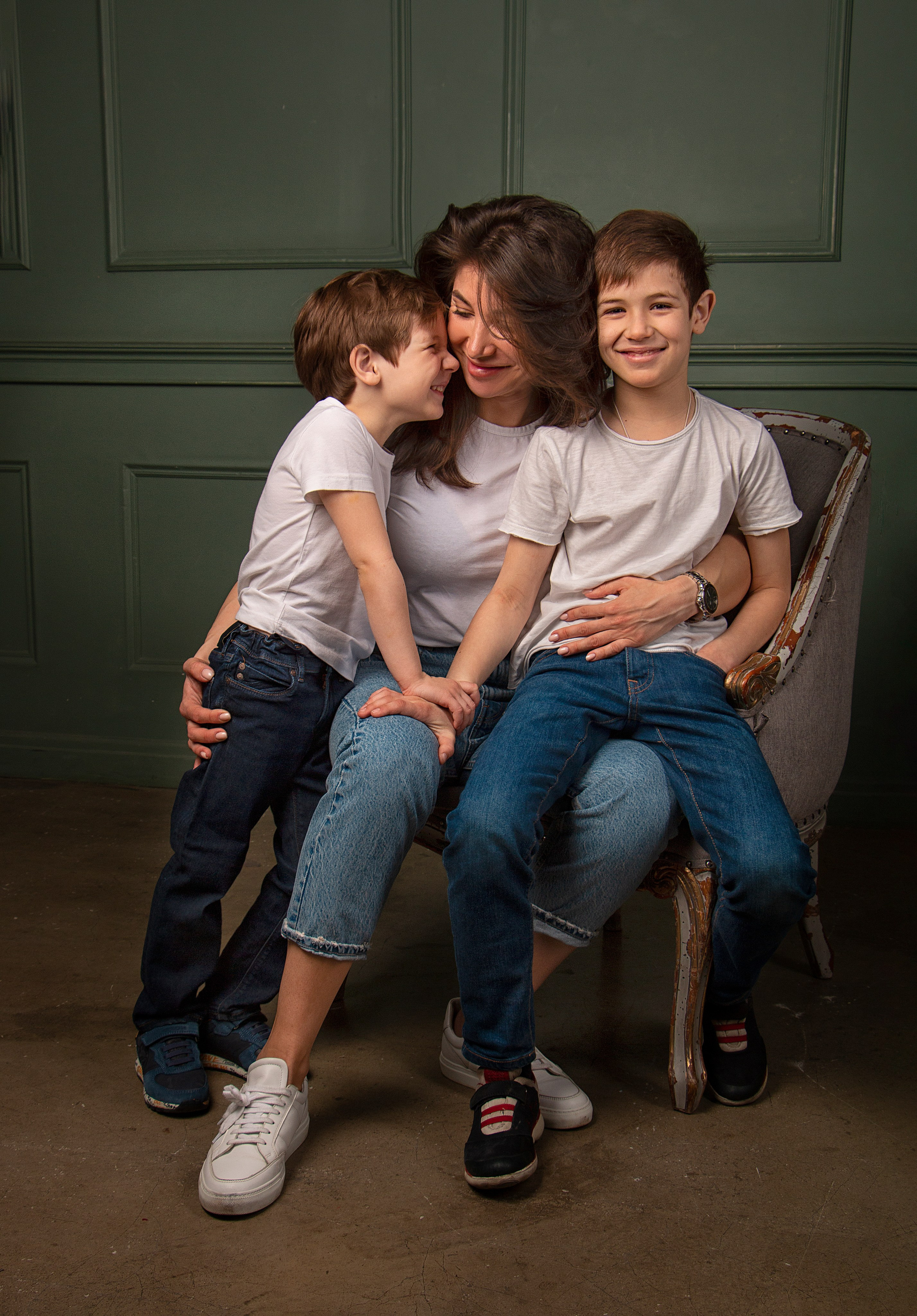 Съёмка в студии. Семейный и детский фотограф. М ария Гранкина