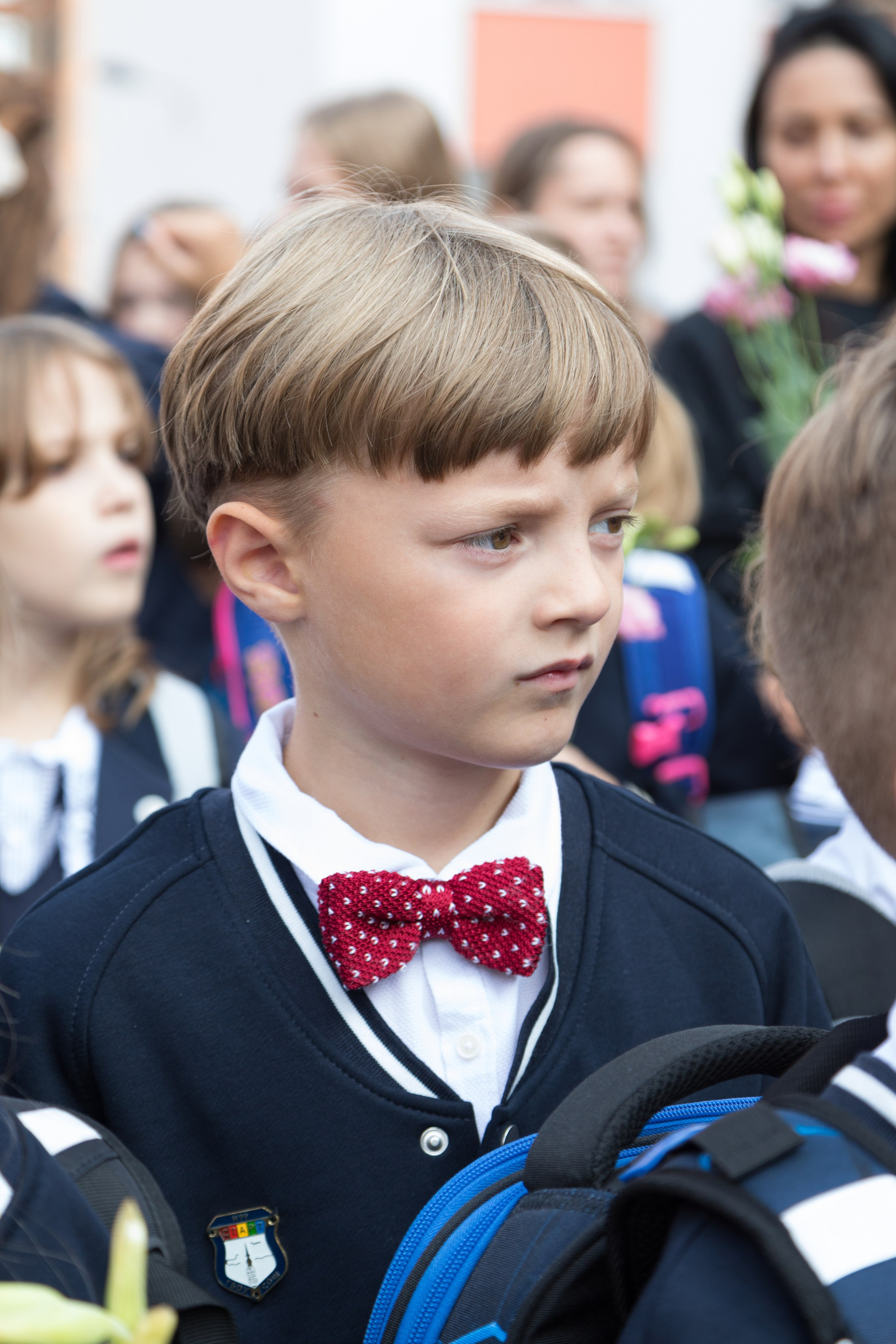 Линейка первоклассников. Детский и контент фотограф Надя Волкова Санкт-Петербург